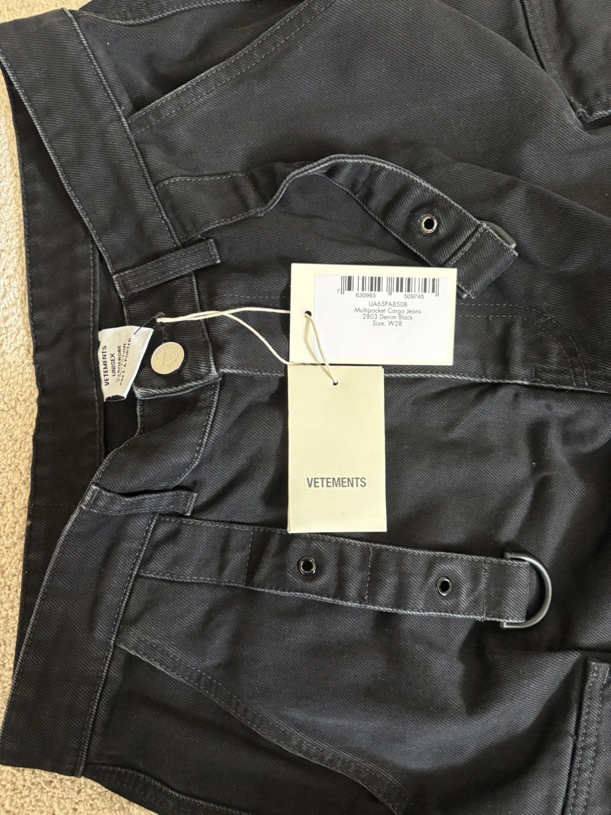 Vetements VETEMENTS multipocket cargo jeans Size US 28 / EU 44 - 3 Thumbnail