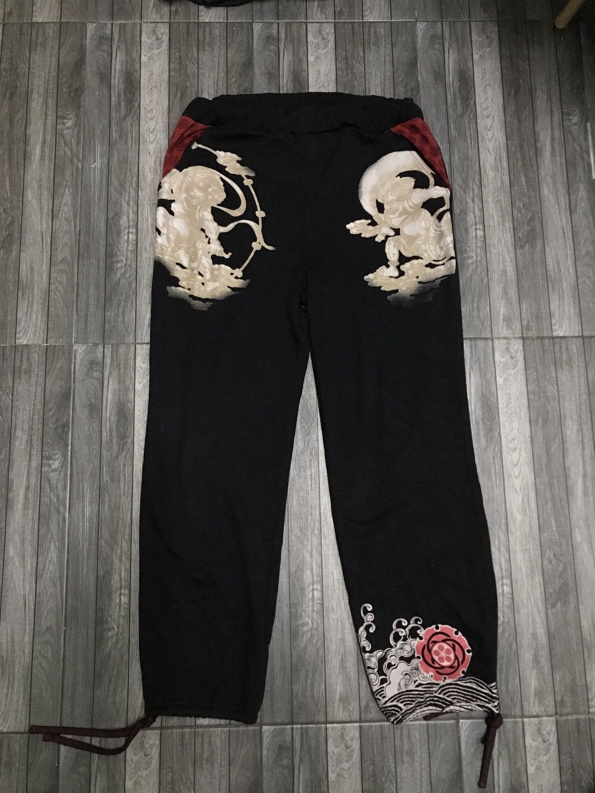 BULLET NOISE SWEATPANTS JAPANESE RAIJIN GOD