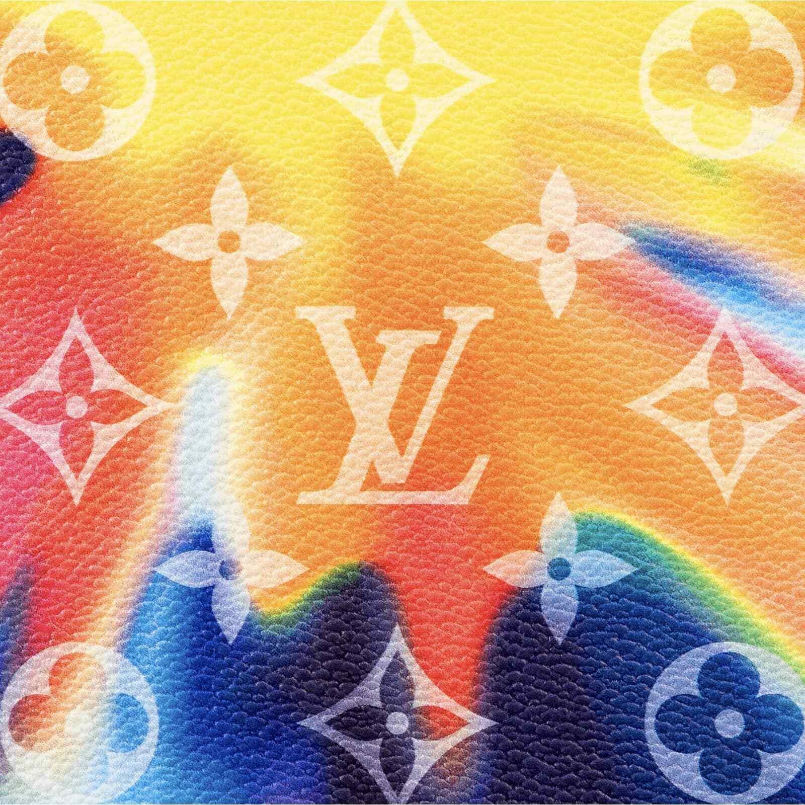 Louis Vuitton Louis Vuitton Pouch Monogram Sunset Dye Logo Clutch Bag Size ONE SIZE - 5 Thumbnail