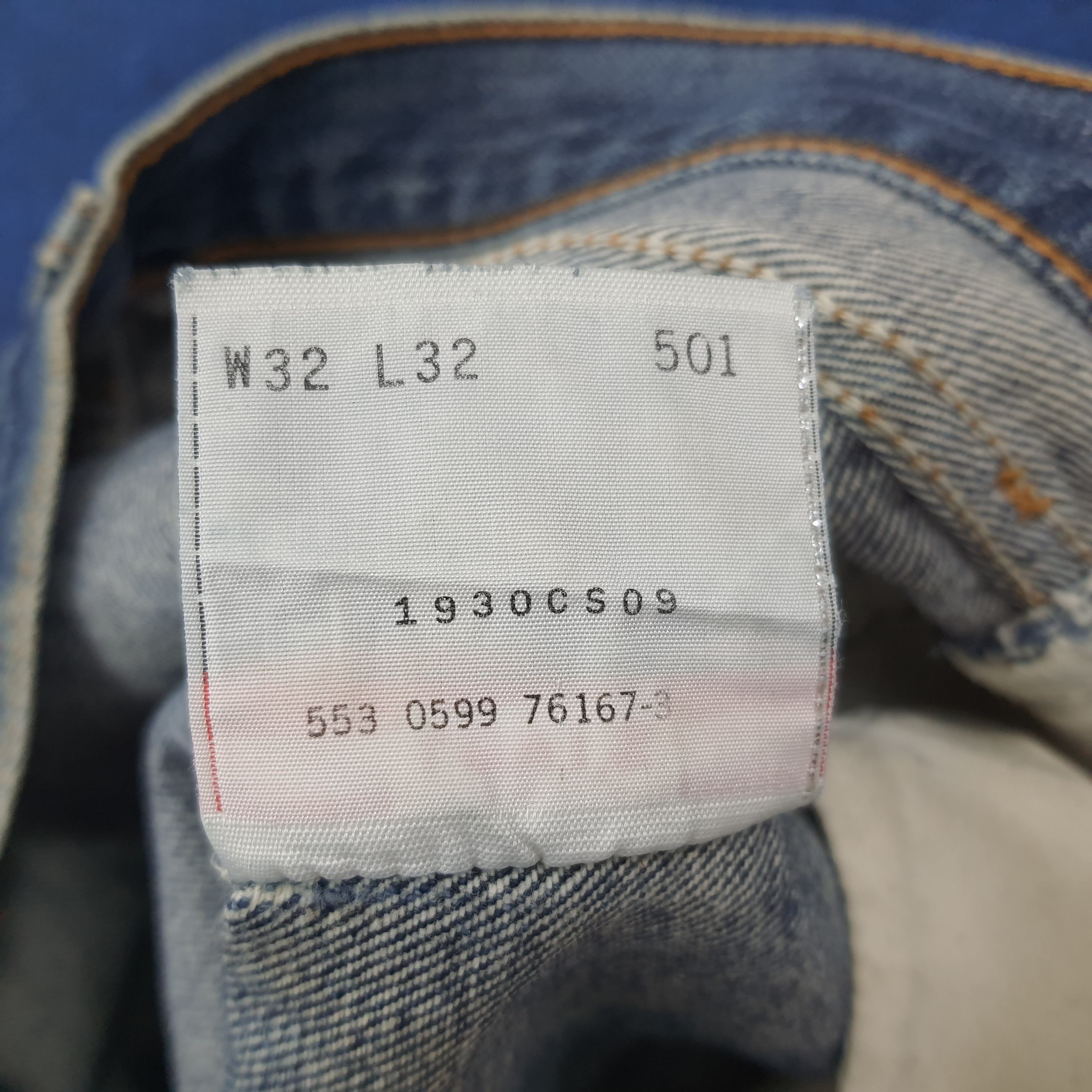 Levi's Vintage Levi's 501 Classic Jeans C235N18 Size US 30 / EU 46 - 7 Thumbnail