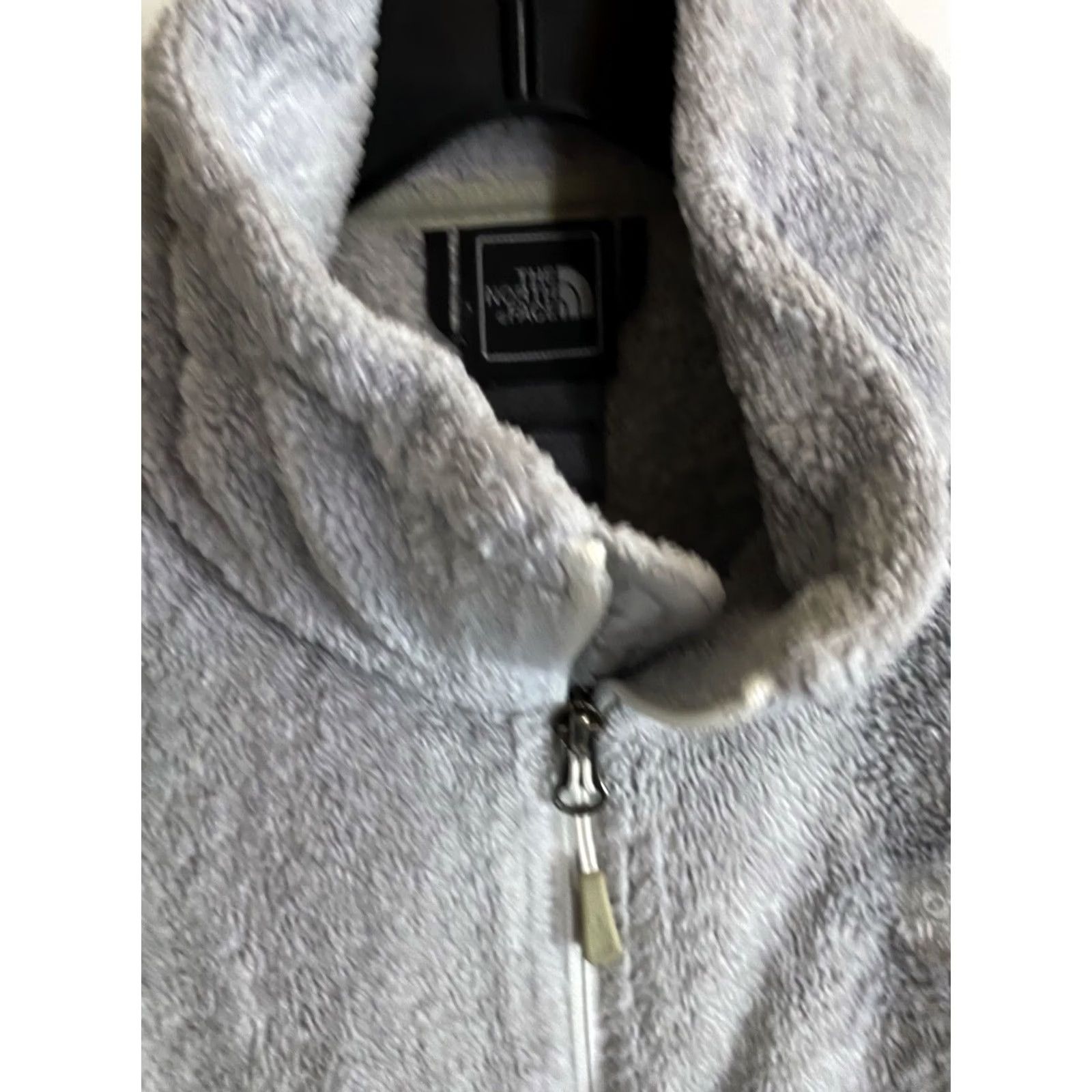 The North Face WOMENS The North Face Gray Fleece Zippered Medium M Shirt Mens Size M / US 6-8 / IT 42-44 - 6 Thumbnail
