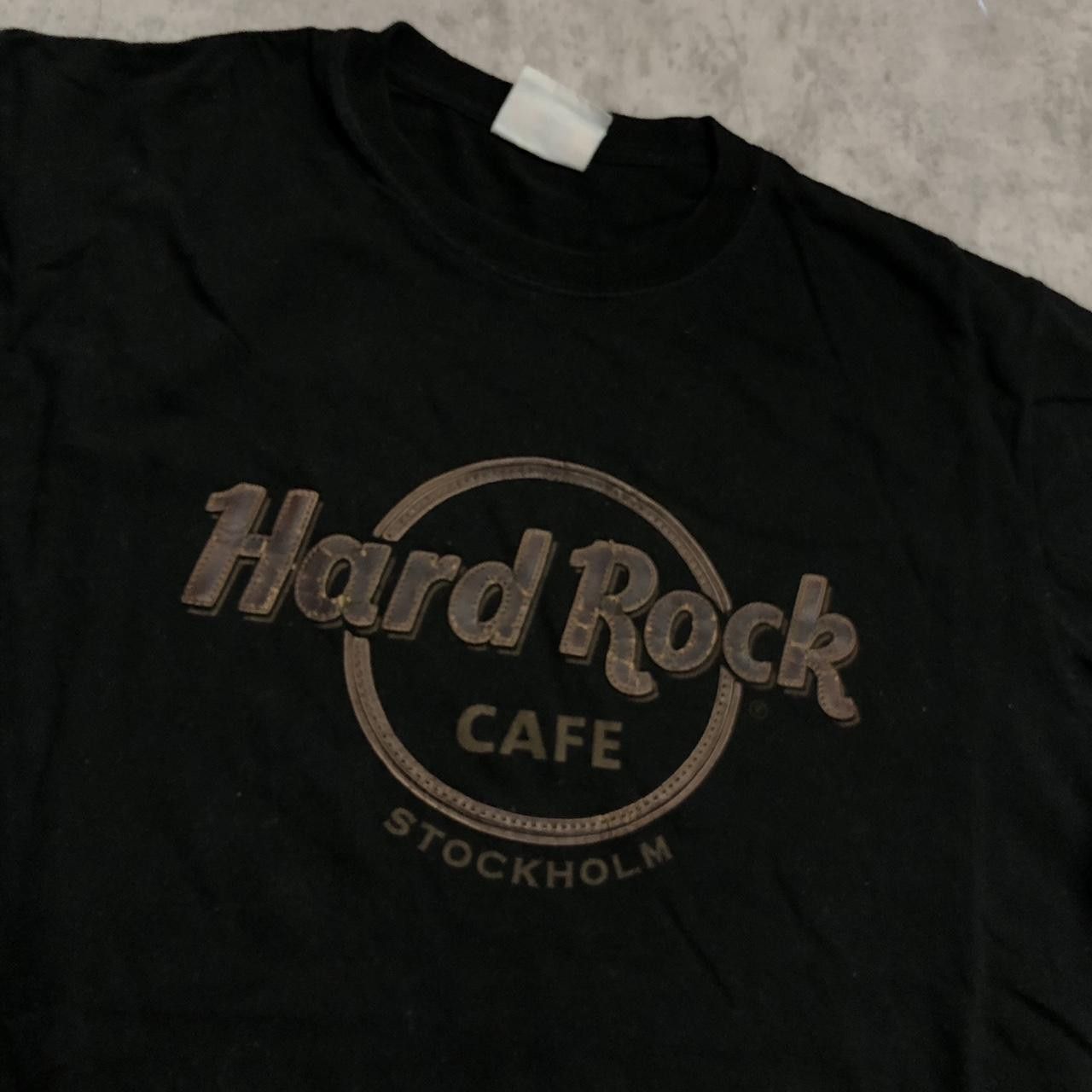 Hard Rock Cafe Hard Rock Cafe Stockholm black cotton t-shirt Size US L / EU 52-54 / 3 - 3 Thumbnail