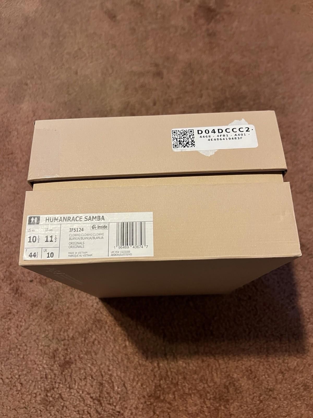 Adidas adidas Samba Human Race White IF5124 Pharrell Williams Size US 10.5 / EU 43-44 - 8 Thumbnail