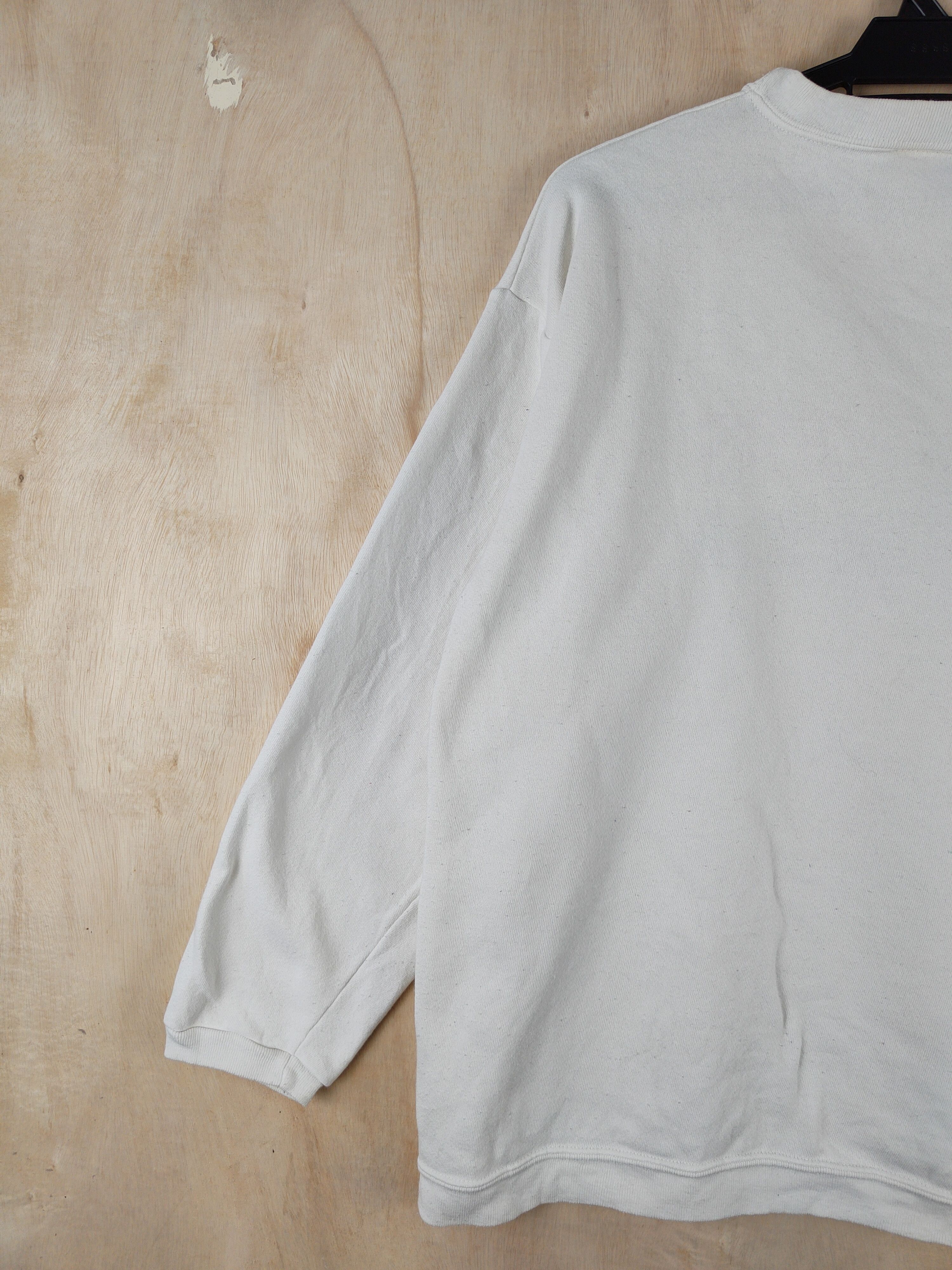Georges Marciano Guess Georges Marciano vintage White Sweatshirts #S2468 Size M / US 6-8 / IT 42-44 - 9 Thumbnail