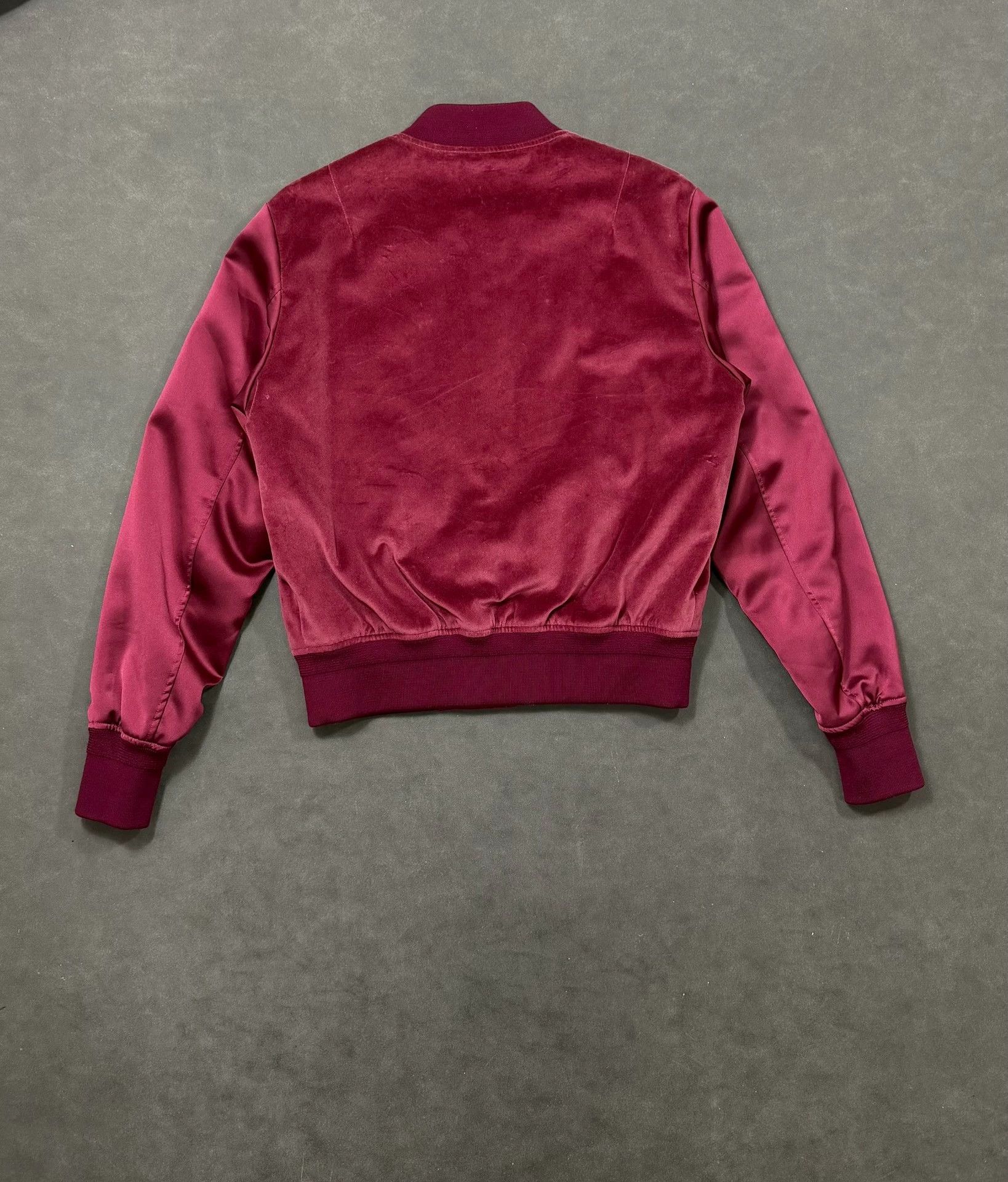 Other Amiri Velvet Satin Bomber Jacket in Burgundy. Size US M / EU 48-50 / 2 - 2 Thumbnail