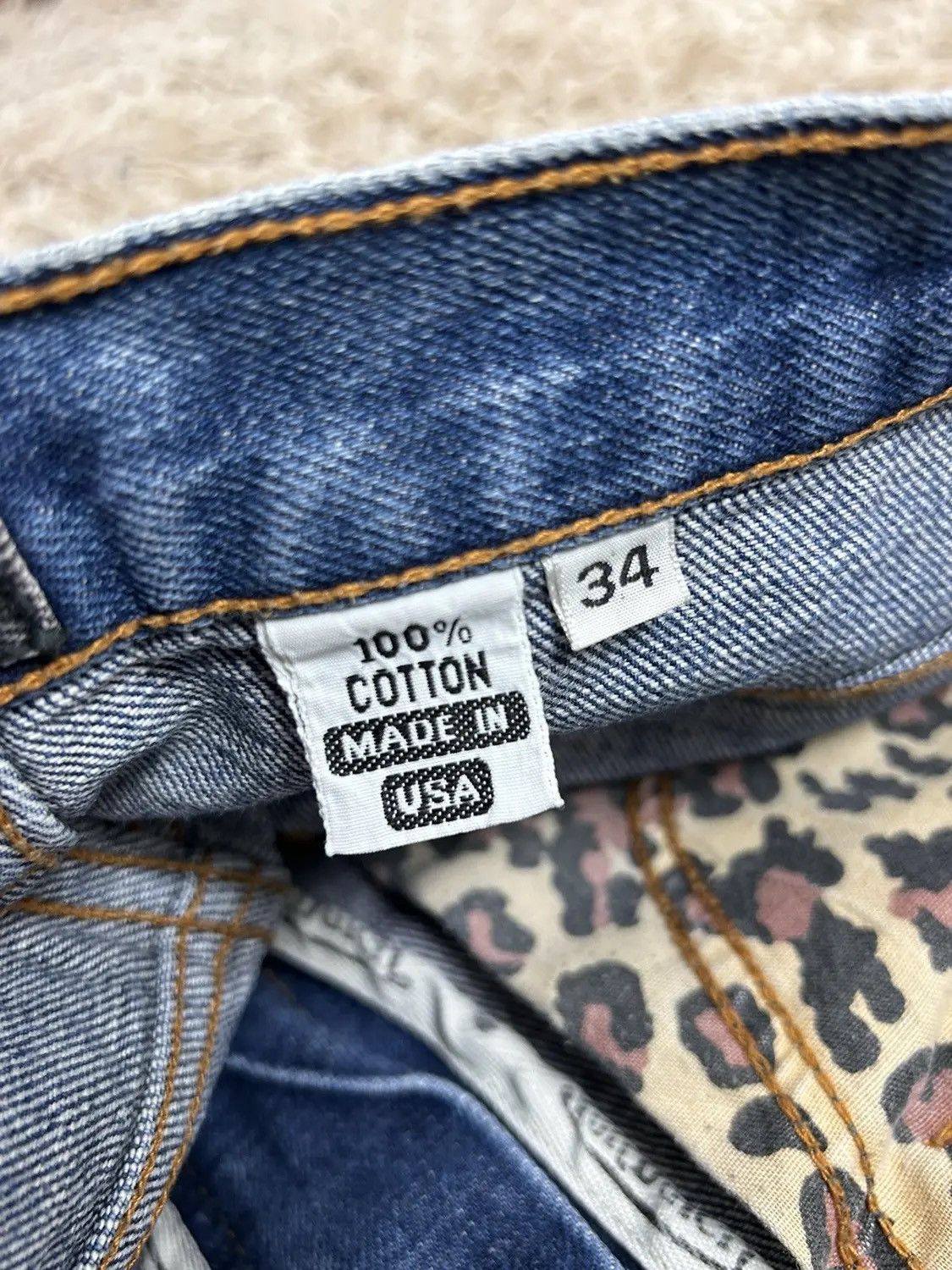Von Dutch 90s Vintage Von Dutch Denim Jeans Size 34 Size US 34 / EU 50 - 11 Thumbnail