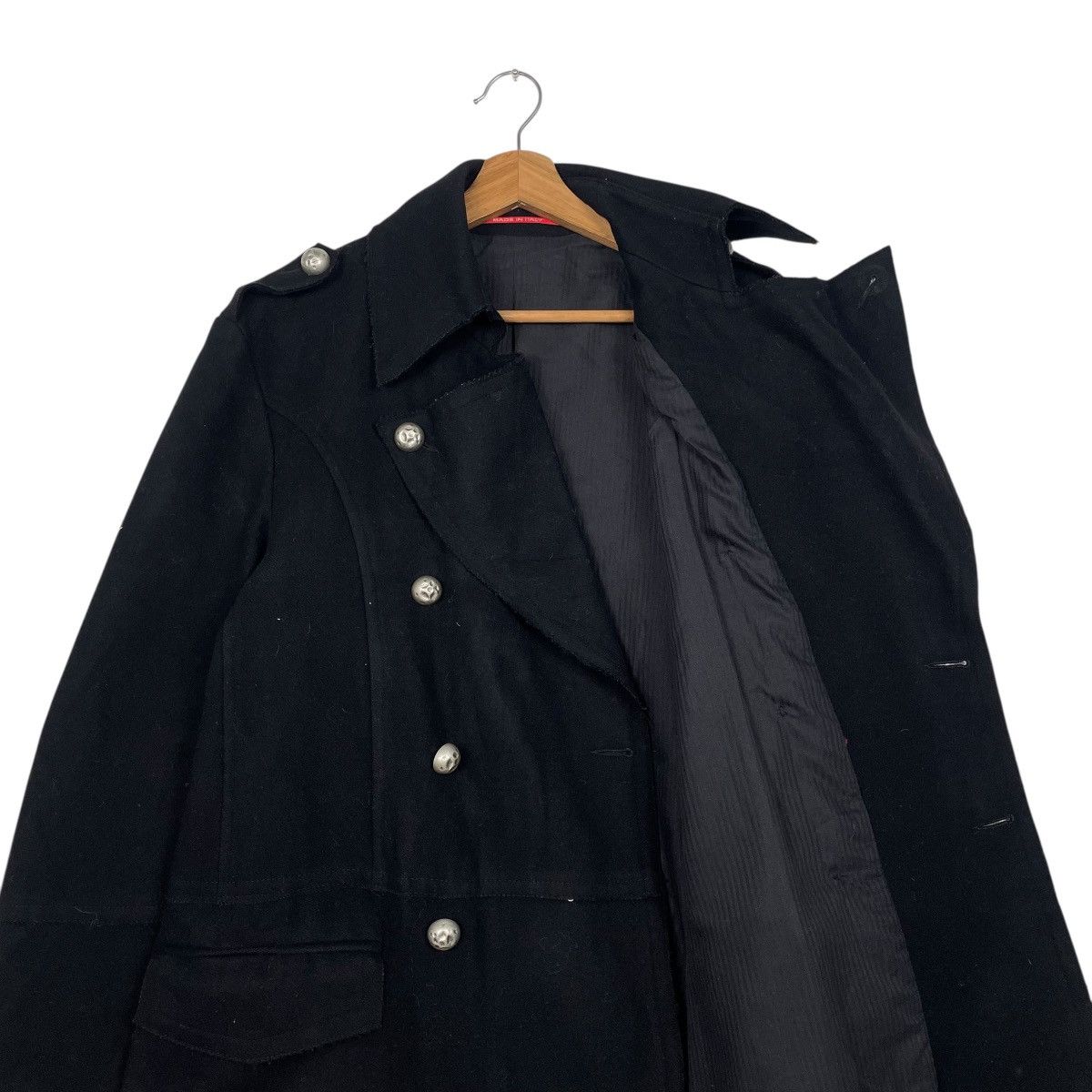 Other Exhibit Double Breasted Wool Coat Made In Italy Size US M / EU 48-50 / 2 - 10 Thumbnail