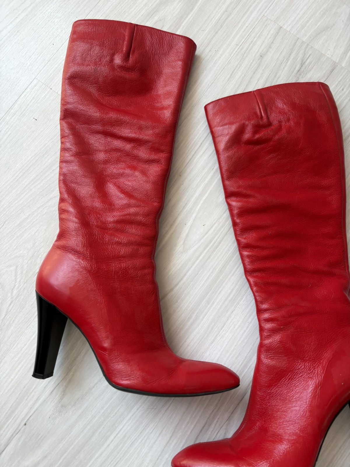 Vintage y2k leather boots Size US 7.5 / IT 37.5 - 7 Thumbnail