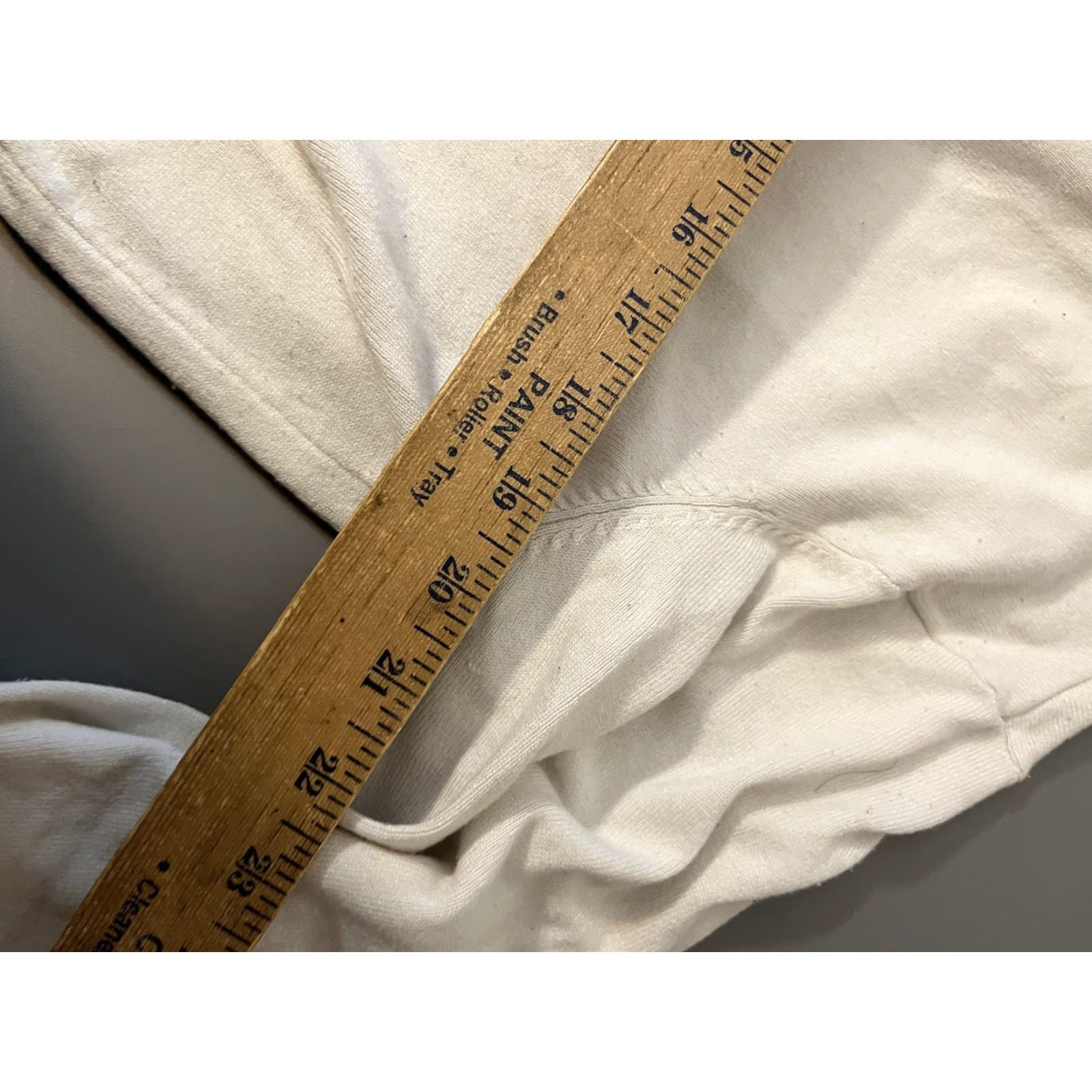 H&M H&M Sweater Women XL White Cardigan Button Cotton Modal Solid Womens Size XL / US 12-14 / IT 48-50 - 5 Thumbnail