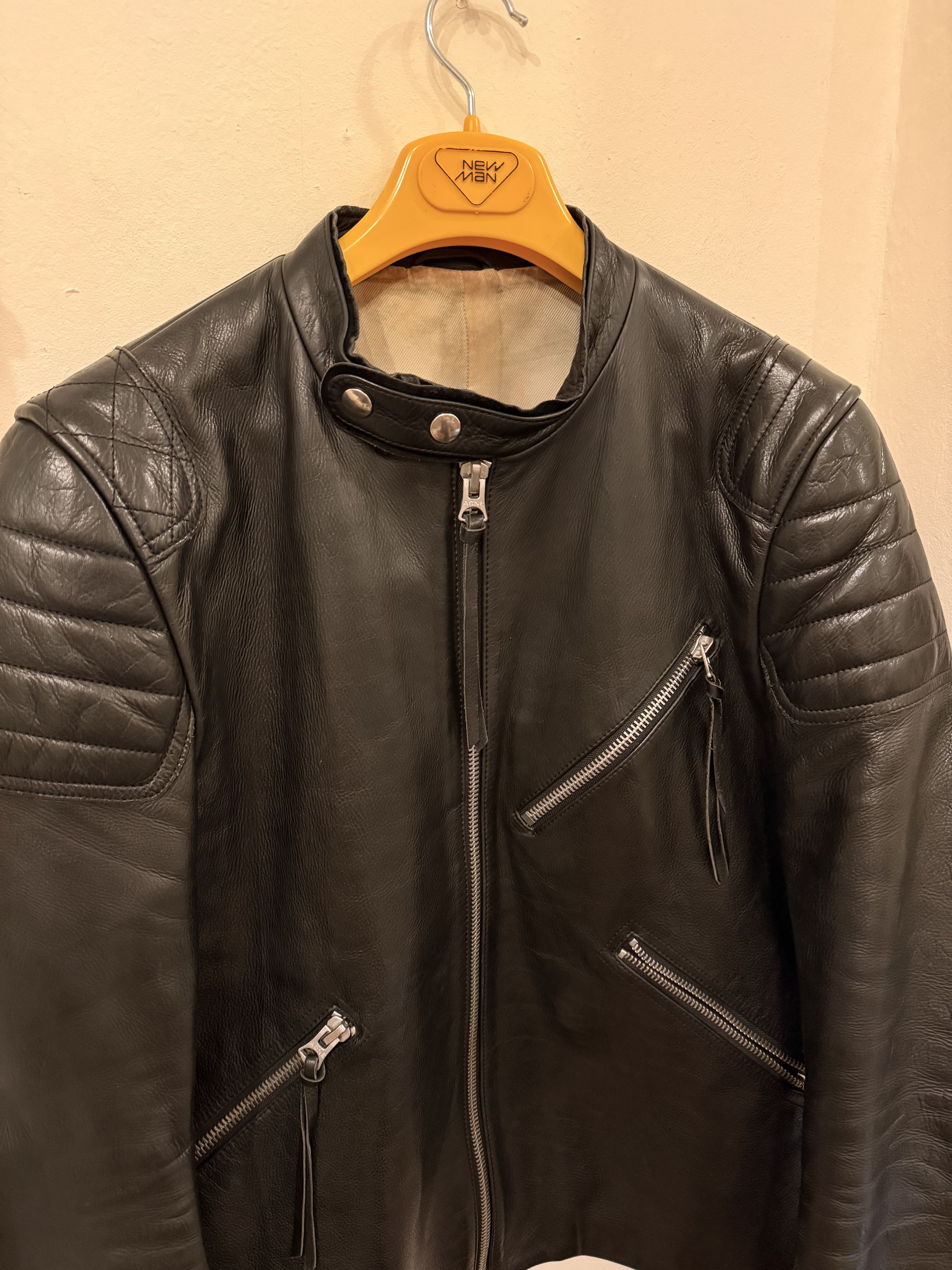 Acne Studios “Oliver” Leather Jacket size 52 Size US L / EU 52-54 / 3 - 7 Thumbnail