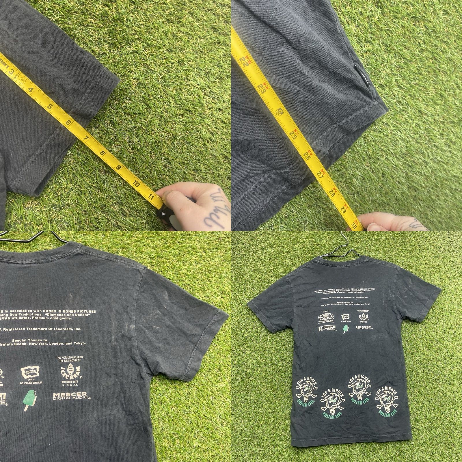 Billionaire Boys Club VINTAGE Billionaire Boys Club IceCream Shirt Mens S Black Knit Cotton Logo Short Sleeve Crew Neck 90s Hip Hop Streetwear Boys Club T-Shirt Mens Size US S / EU 44-46 / 1 - 8 Thumbnail