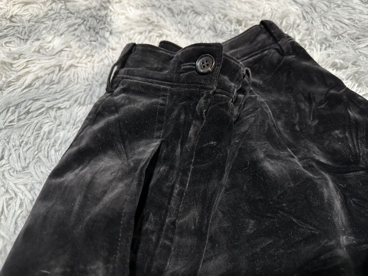 Tricot Comme des Garcons 🔥Vintage Archived 1992 Tricot Comme Des Garcons Velvet Skirt Size 26" / US 2 / IT 38 - 12 Thumbnail