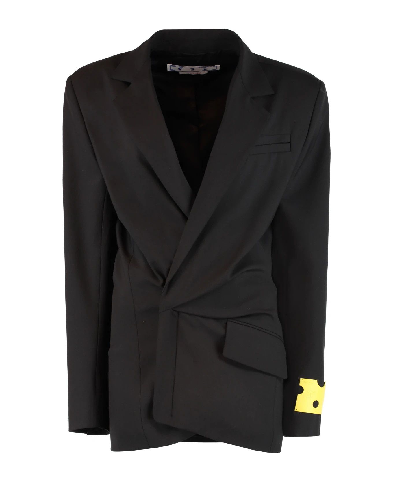 Off-White o1y1125 Blazer in Black Size XS / US 0-2 / IT 36-38 - 3 Thumbnail