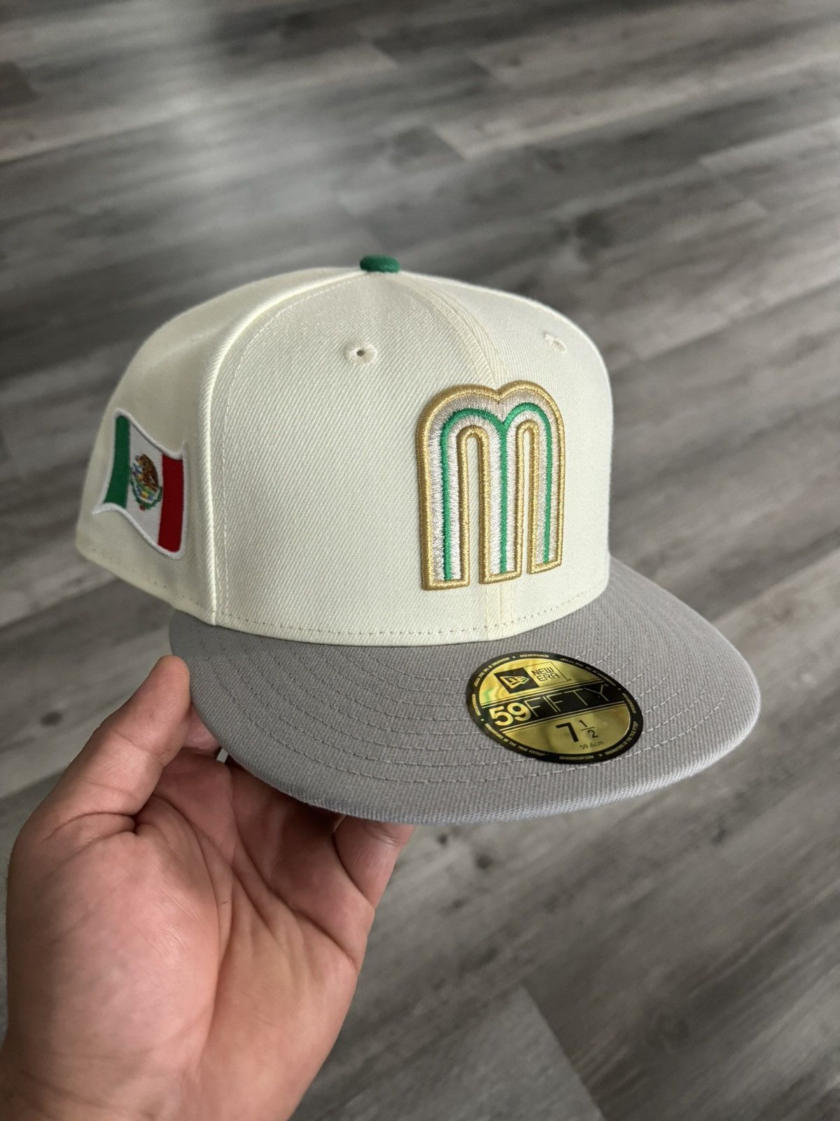 image of New Era Mexico Fitted in White, Men's