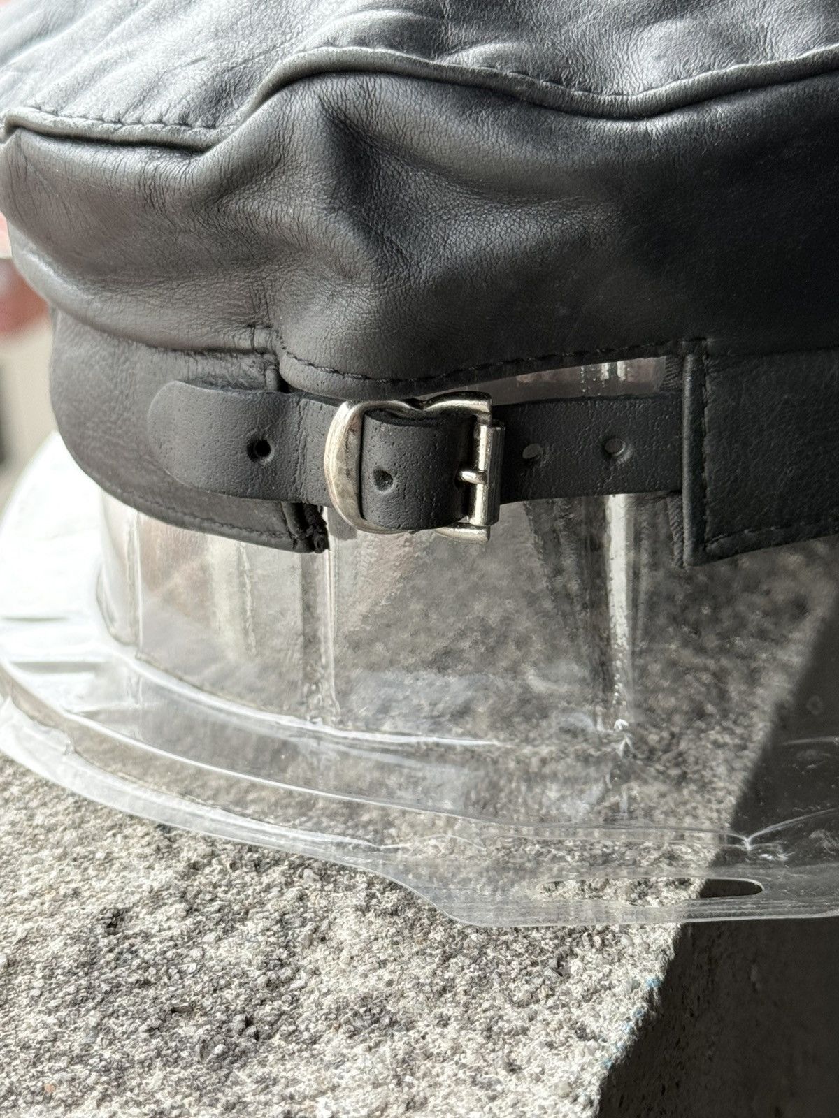 Leather BLACK LEATHER HAT NEWSBOY Size ONE SIZE - 8 Thumbnail