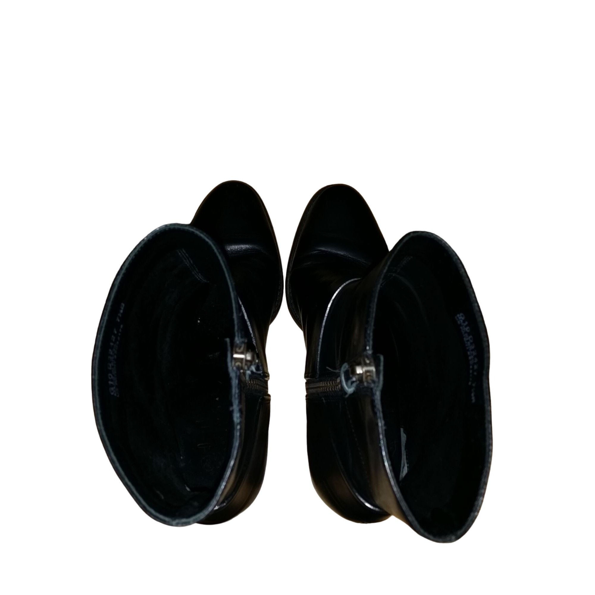Cole Haan Cole Haan AA Ankle Boots Women Sz 7.5 B Black Leather Block Size US 7.5 / IT 37.5 - 6 Thumbnail