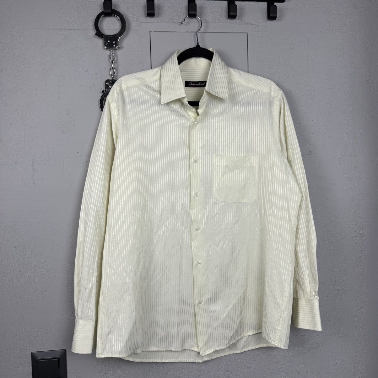 Christian Dior Monsieur Vintage Shirt Button Up Christian Dior Size US L / EU 52-54 / 3 - 1 Thumbnail