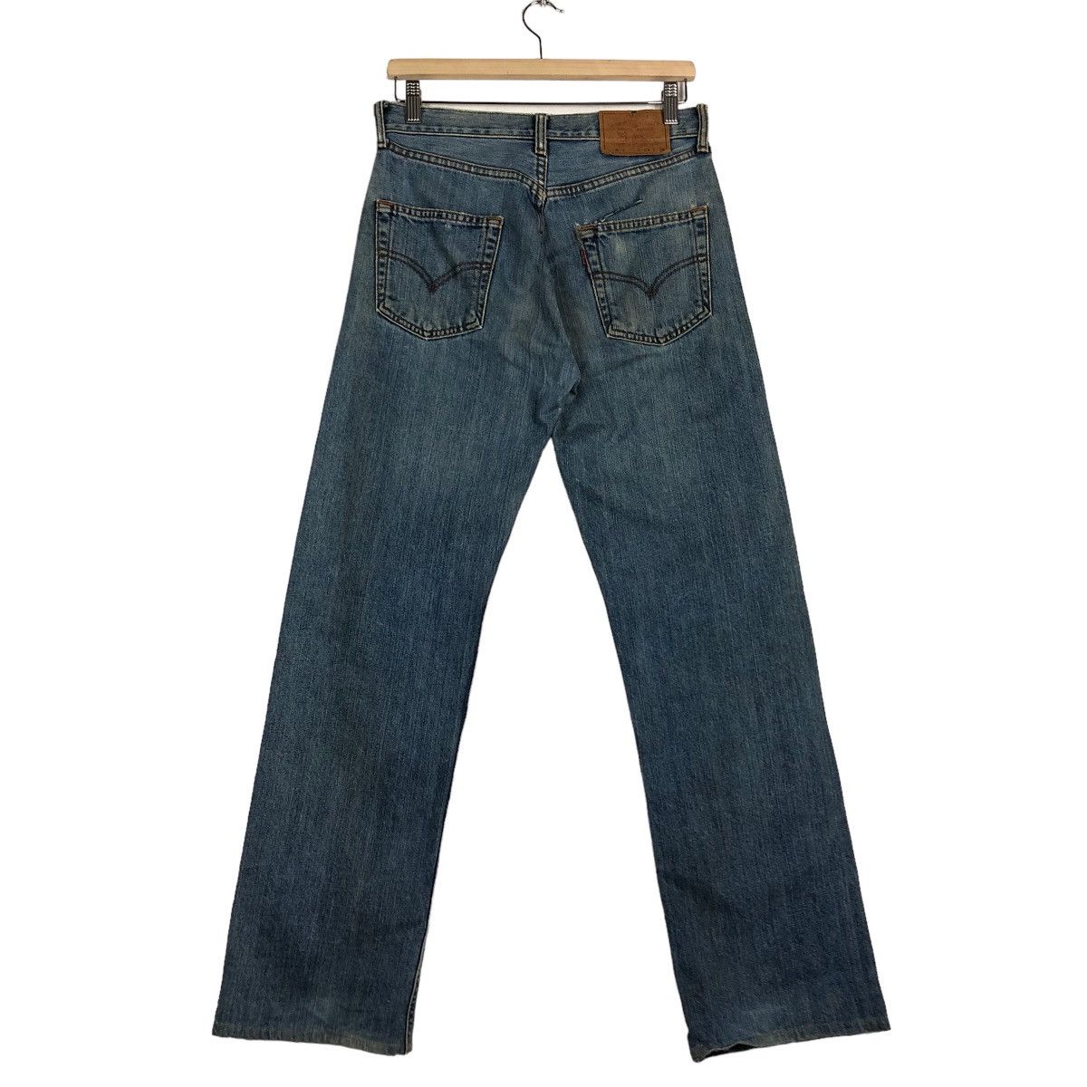 Levi's 🔥Rare Distressed Denim Jeans Levi’s Made in USA Size US 30 / EU 46 - 7 Thumbnail