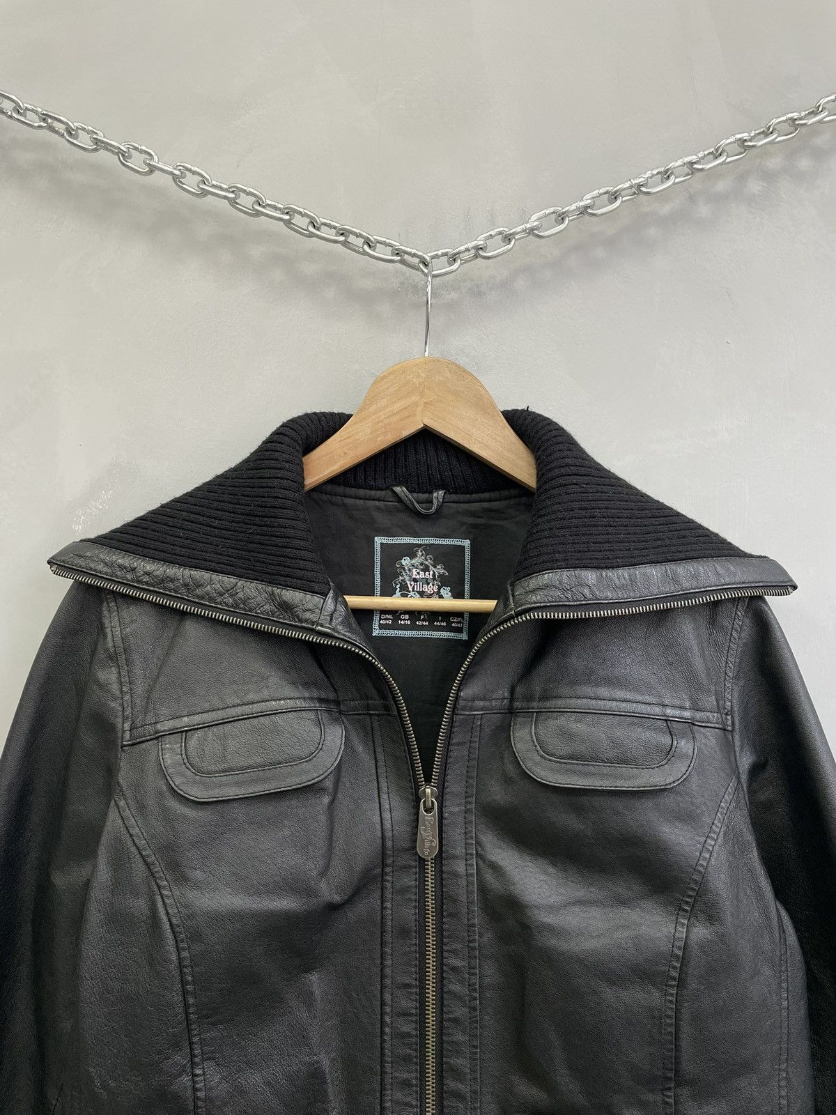 If Six Was Nine Vintage if six was nine style leather jacket Y2K opium Size US S / EU 44-46 / 1 - 3 Thumbnail