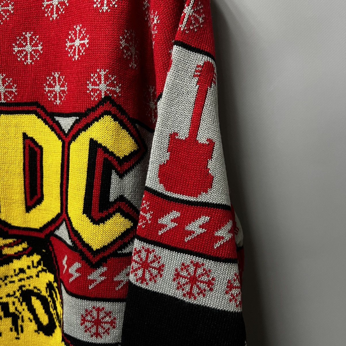 AC/DC AC/DC Hells Bells Christmas Sweater Official Y2K Size US XL / EU 56 / 4 - 10 Thumbnail