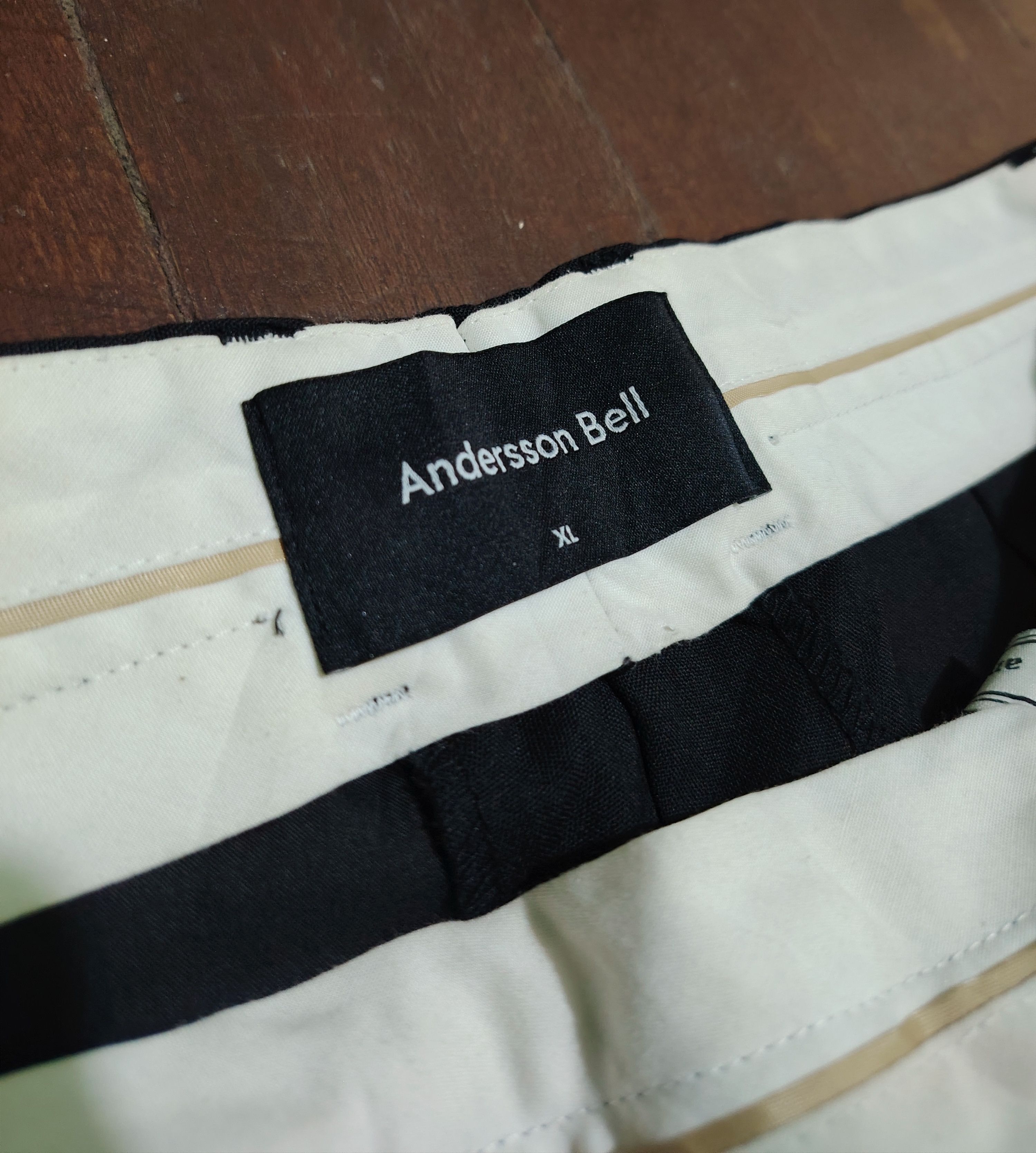 Andersson Bell ANDERSON BELL - Cargo Pocket Wide Legged Wool Shorts Size US 36 / EU 52 - 6 Thumbnail