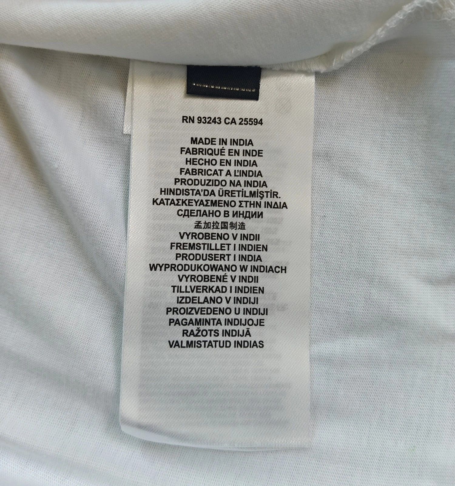Diesel DIESEL White T-shirt with DSL 78 Denim print T 4183 Size US M / EU 48-50 / 2 - 6 Thumbnail