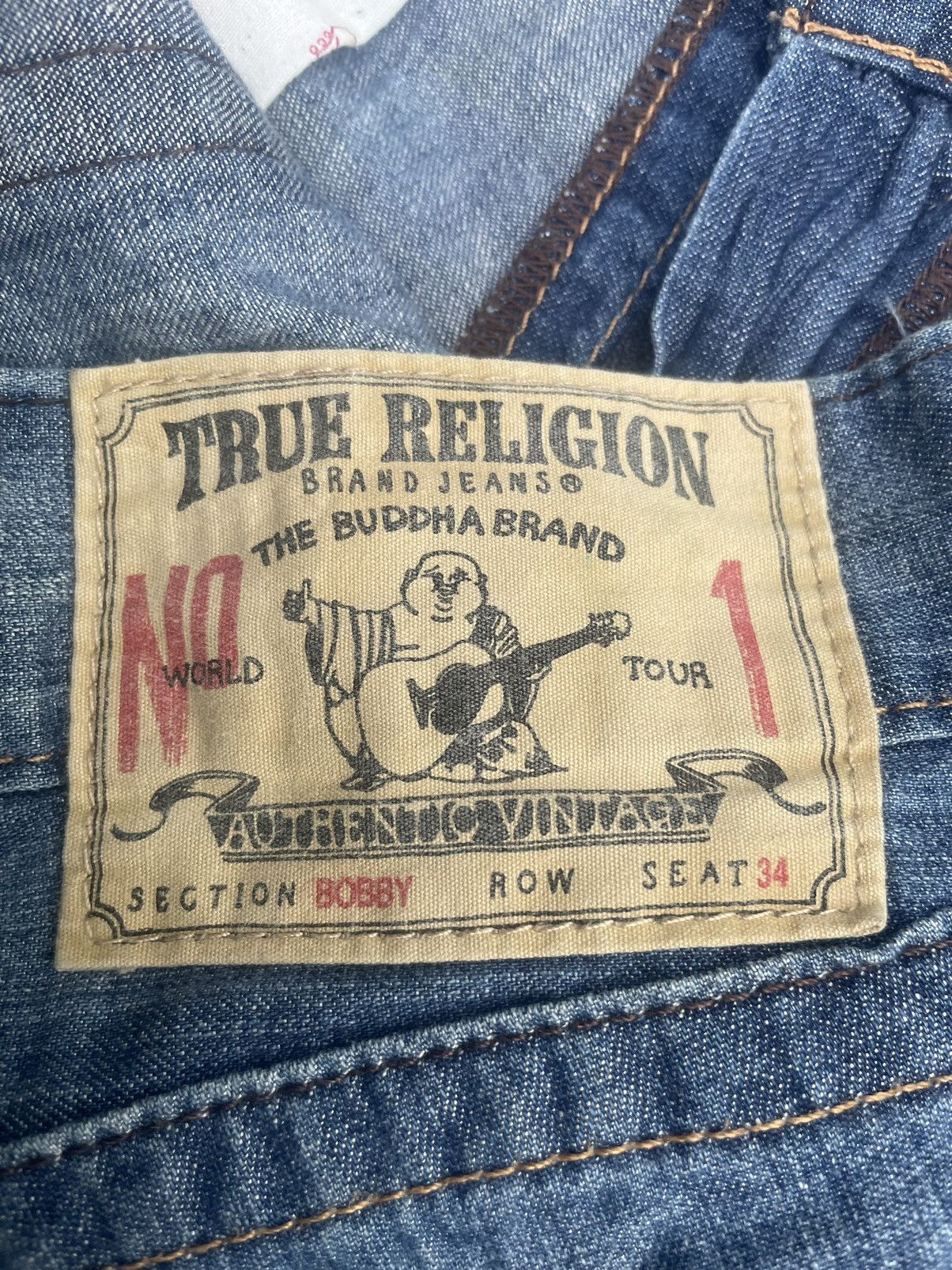 Designer Vintage True Religion Section Bobby Denim Size US 40 / EU 56 - 9 Thumbnail
