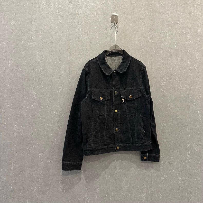 Louis Vuitton Black dark denim jacket Nextarrow-2505