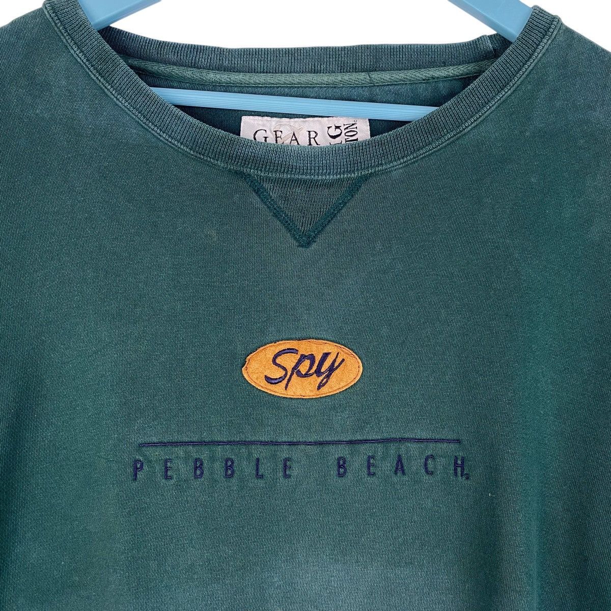 Designer × Vintage Vintage Gear For Sport Embroidered Crewneck Sweatshirt Green Size US XL / EU 56 / 4 - 4 Thumbnail