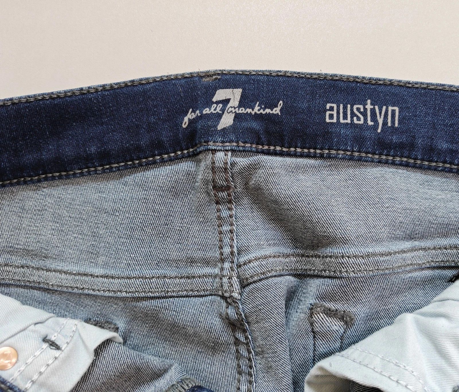 7 For All Mankind 7 For All ManKind AUSTYN Tonal Rinse JEANS T / 6031 Size US 34 / EU 50 - 7 Thumbnail