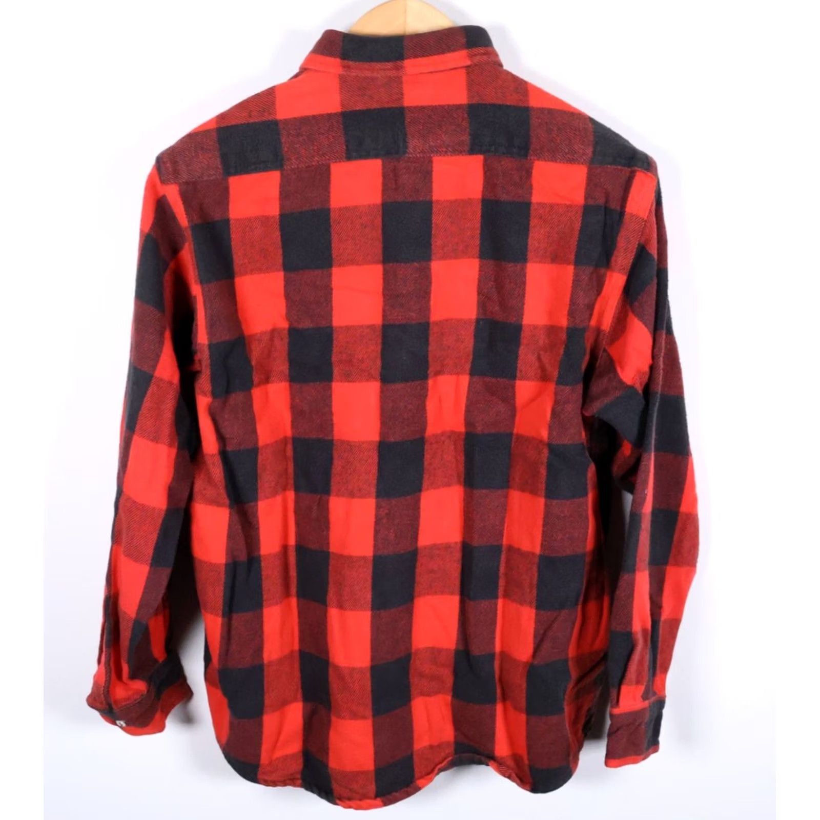 Vintage VINTAGE Five Brother Flannel Shirt Men's Large Red Black Buffalo Plaid Workwear Size US L / EU 52-54 / 3 - 2 Thumbnail