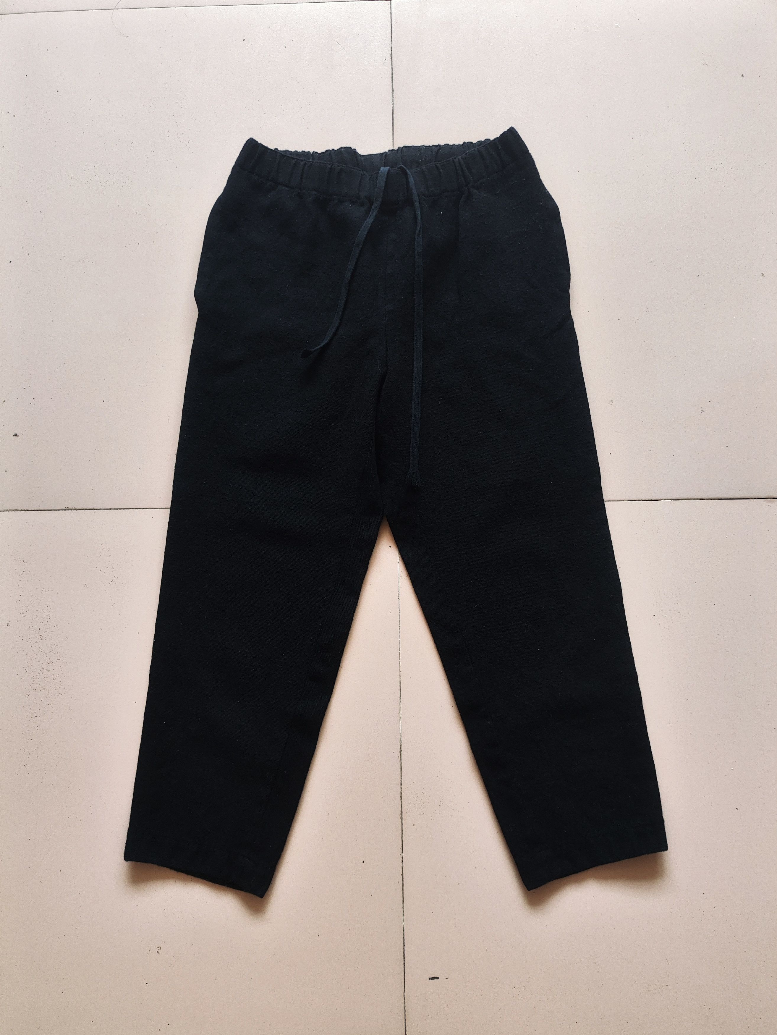 Comme des Garcons AW21 Black Wool Pants Size 28" / US 6 / IT 42 - 1 Thumbnail