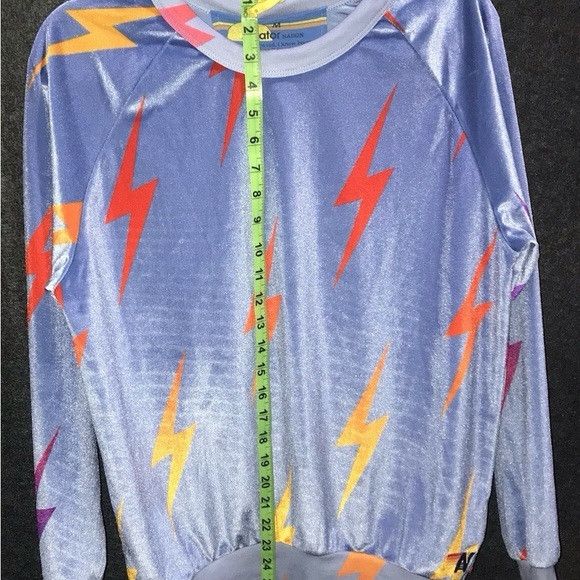 Aviator Nation Aviator Nation Blue Lightning Bolt Sweatshirt Size M / US 6-8 / IT 42-44 - 10 Thumbnail