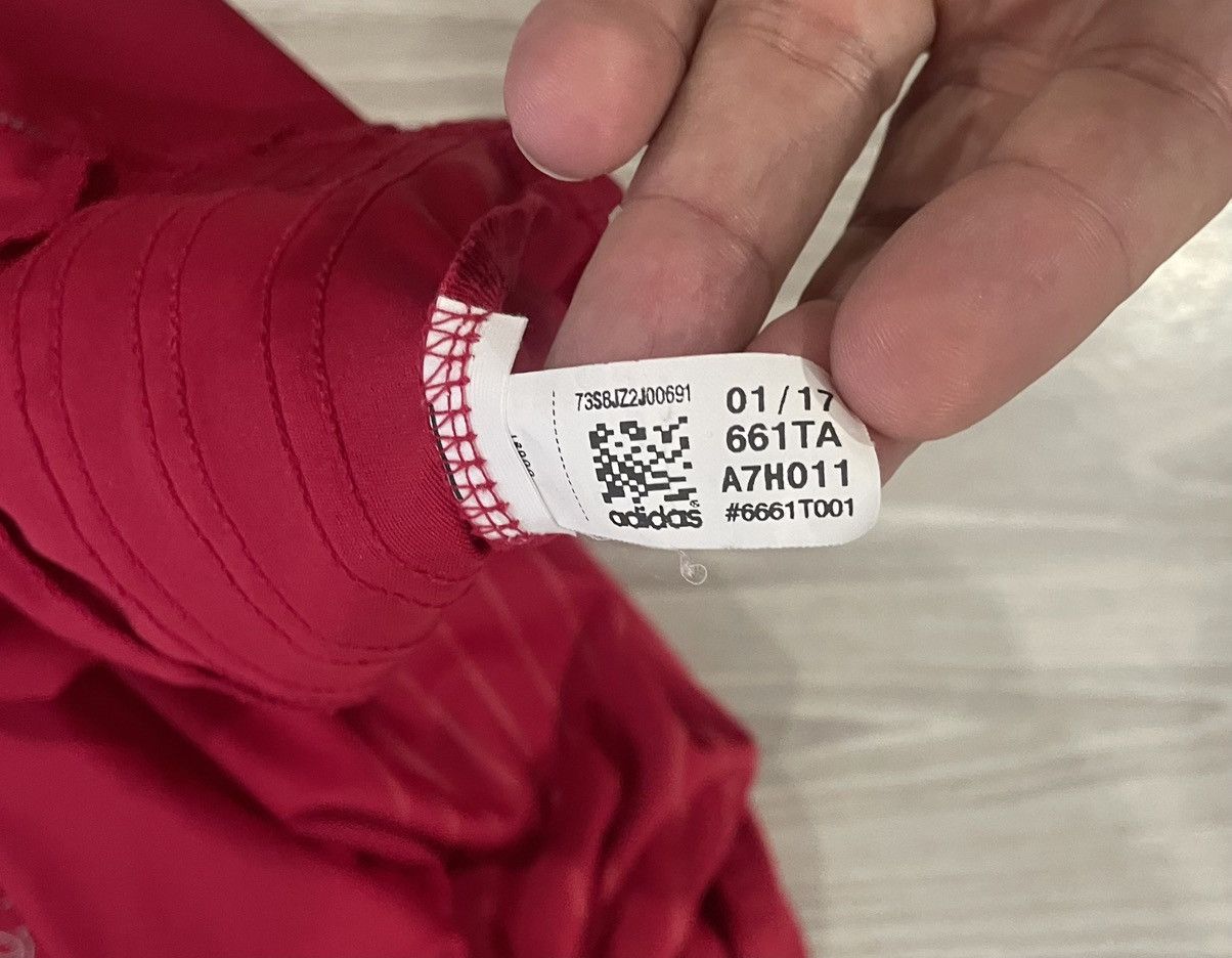 Adidas Adidas 2017/18 New York Red Bulls Soccer Jersey Men’s Large Size US L / EU 52-54 / 3 - 5 Thumbnail