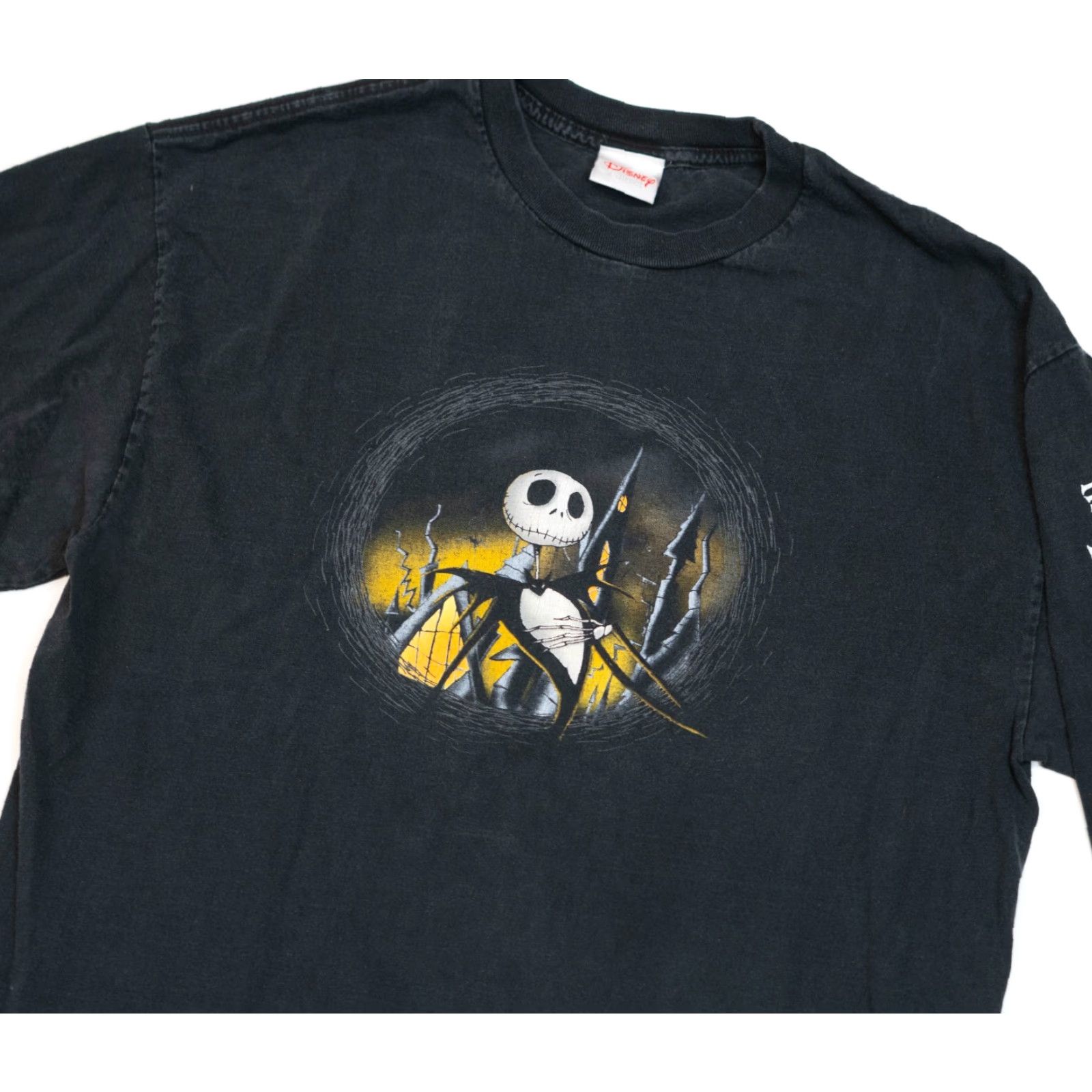 Disney VINTAGE Disney The Nightmare Before Christmas Long Sleeve Shirt Movie Promo L Mens Black Cotton 1990s Disney Halloween 90s Shirt Size US L / EU 52-54 / 3 - 3 Thumbnail