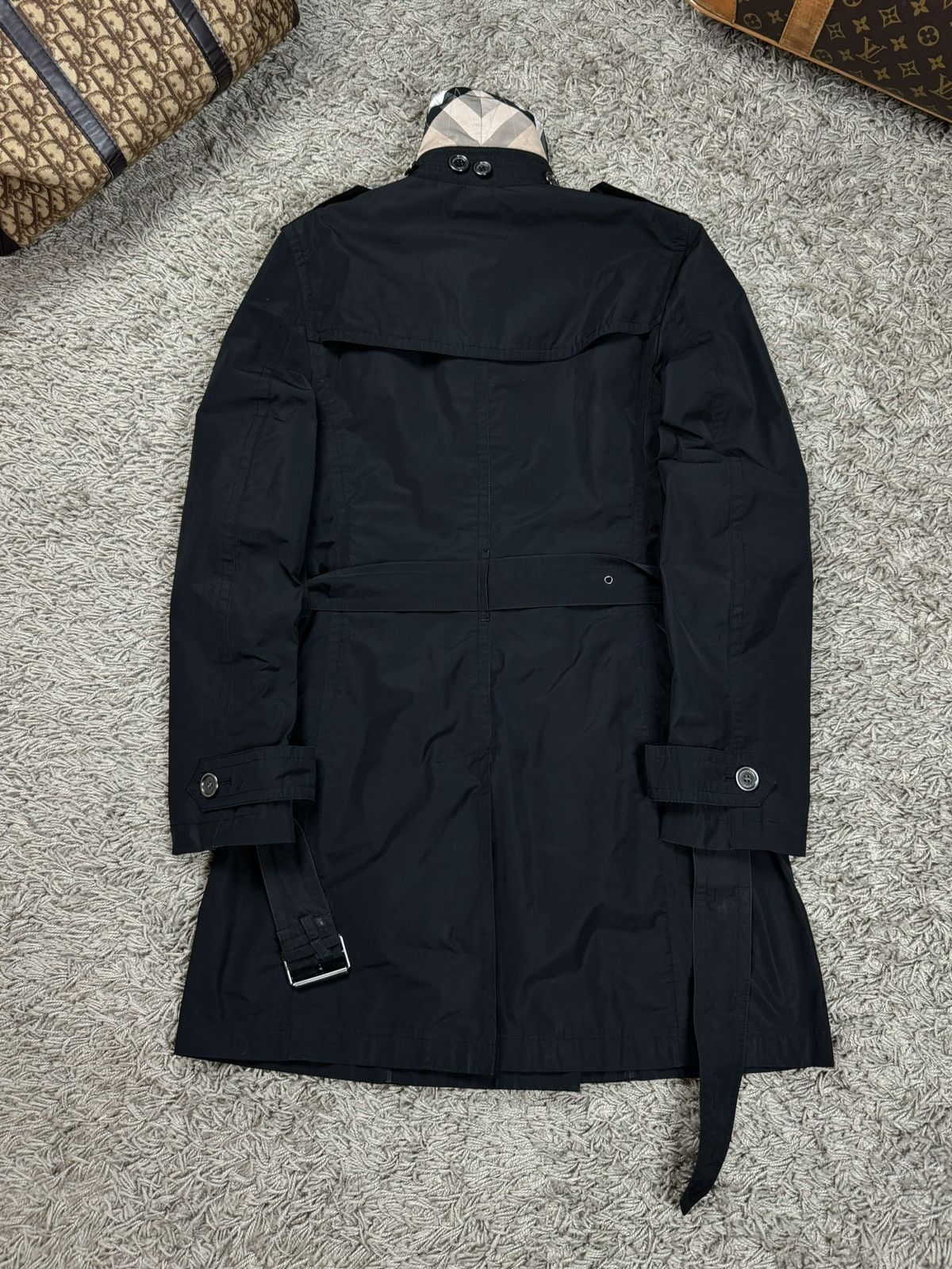 Burberry Trench coat Burberry Nova Check original streetwear item Size M / US 6-8 / IT 42-44 - 2 Thumbnail