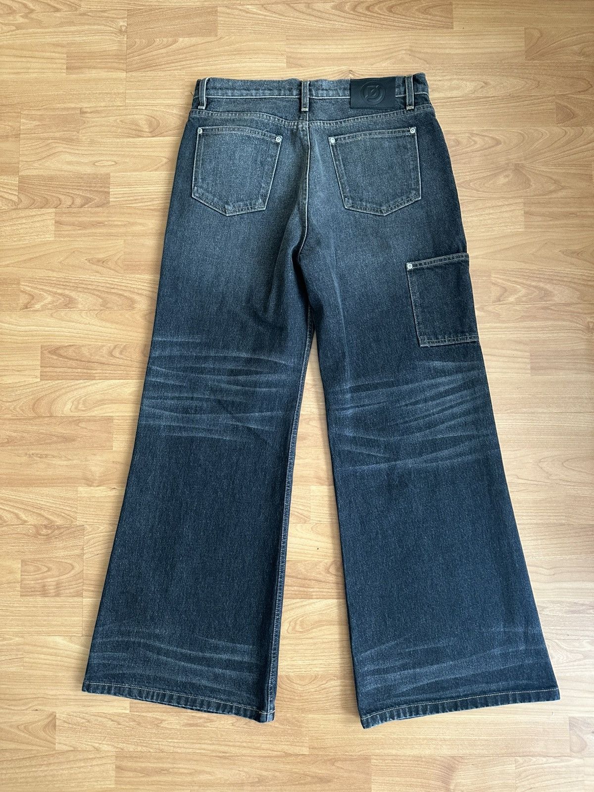 Other Discontd Charcoal Black Flared Jeans Size US 32 / EU 48 - 3 Thumbnail