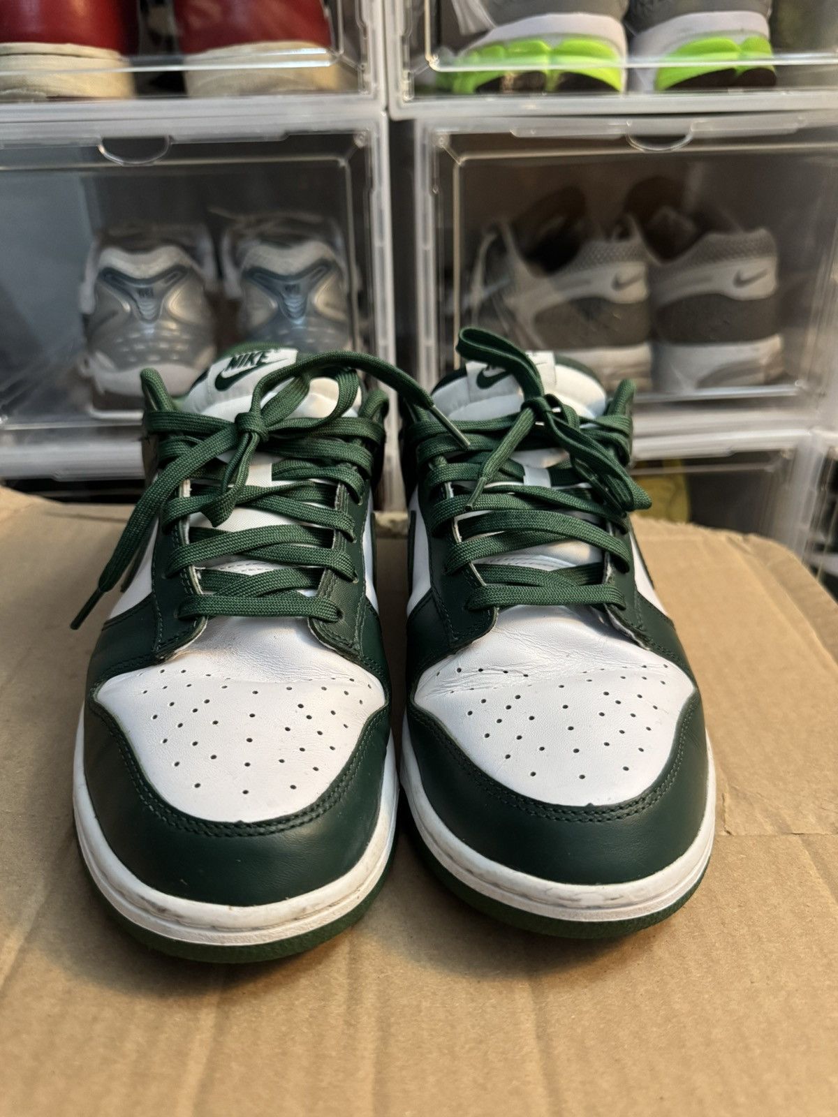 Nike Nike Dunk Low ‘Michigan State’ Size US 10.5 / EU 43-44 - 3 Thumbnail