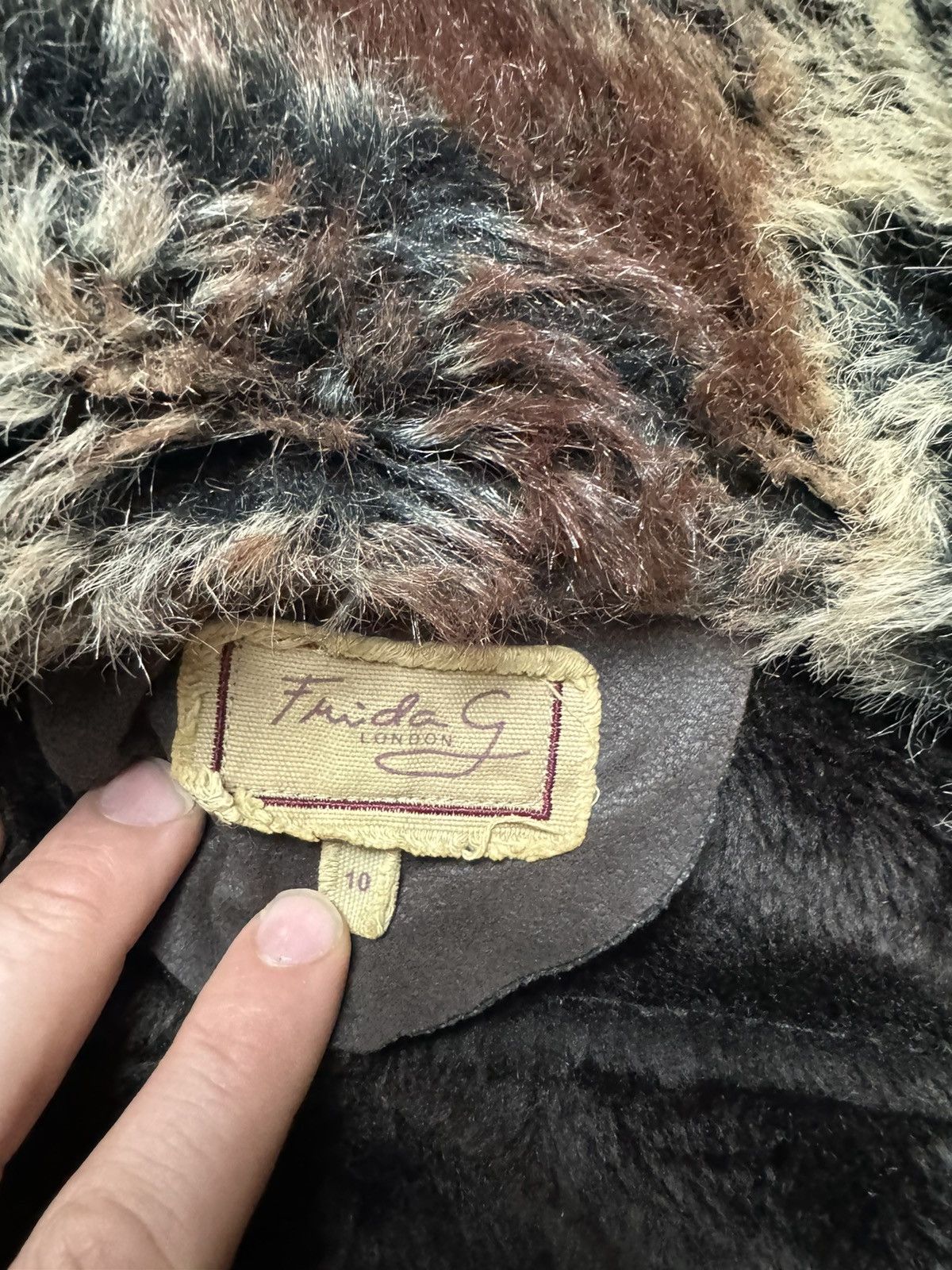 Vintage Vintage y2k Asymmetrical G.O.A Style Fur Bomber Jacket Size US S / EU 44-46 / 1 - 14 Thumbnail