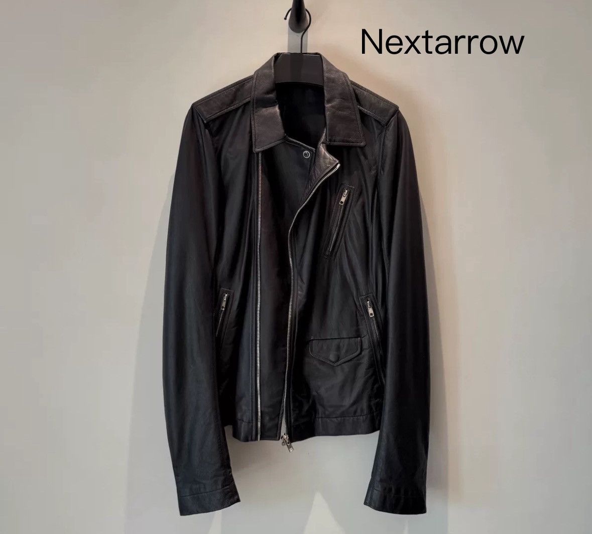 Rick Owens Rick owens black cowhide leather jacket2412-Nextarrow Size US M / EU 48-50 / 2 - 1 Thumbnail