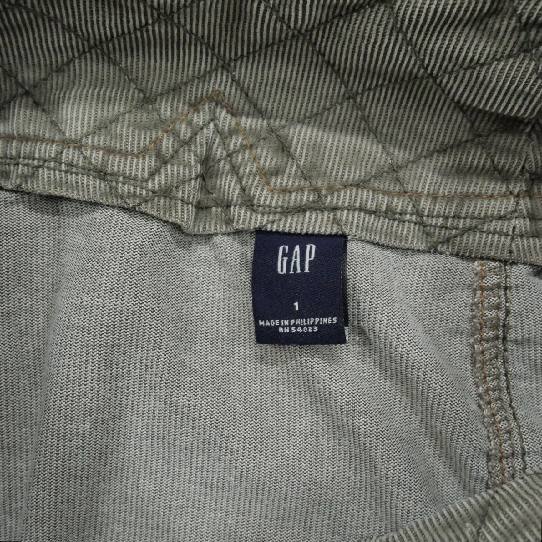 Gap VINTAGE Gap Skirt Womens 1 28 Gray Corduroy Snap Y2K Casual Short Pencil Style Skirt Womens Size 25" / US 0 / IT 36 - 5 Thumbnail