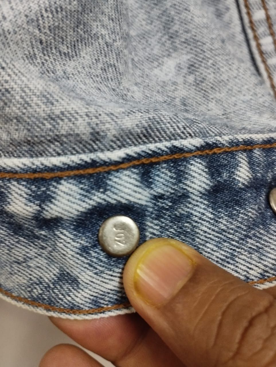 Levi's Vintage Levi's Orange Tab Acid Wash Levi's Trucker Jacket Size US L / EU 52-54 / 3 - 21 Thumbnail