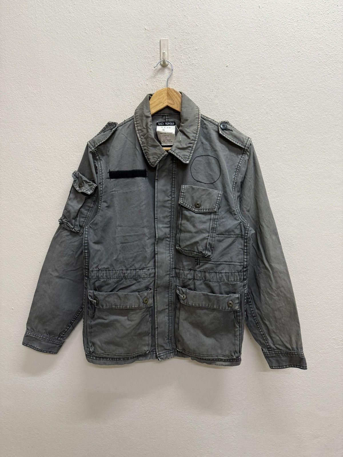 Japanese Brand × Vintage Back Number Sahsiko M65 Jacket Size US S / EU 44-46 / 1 - 19 Thumbnail