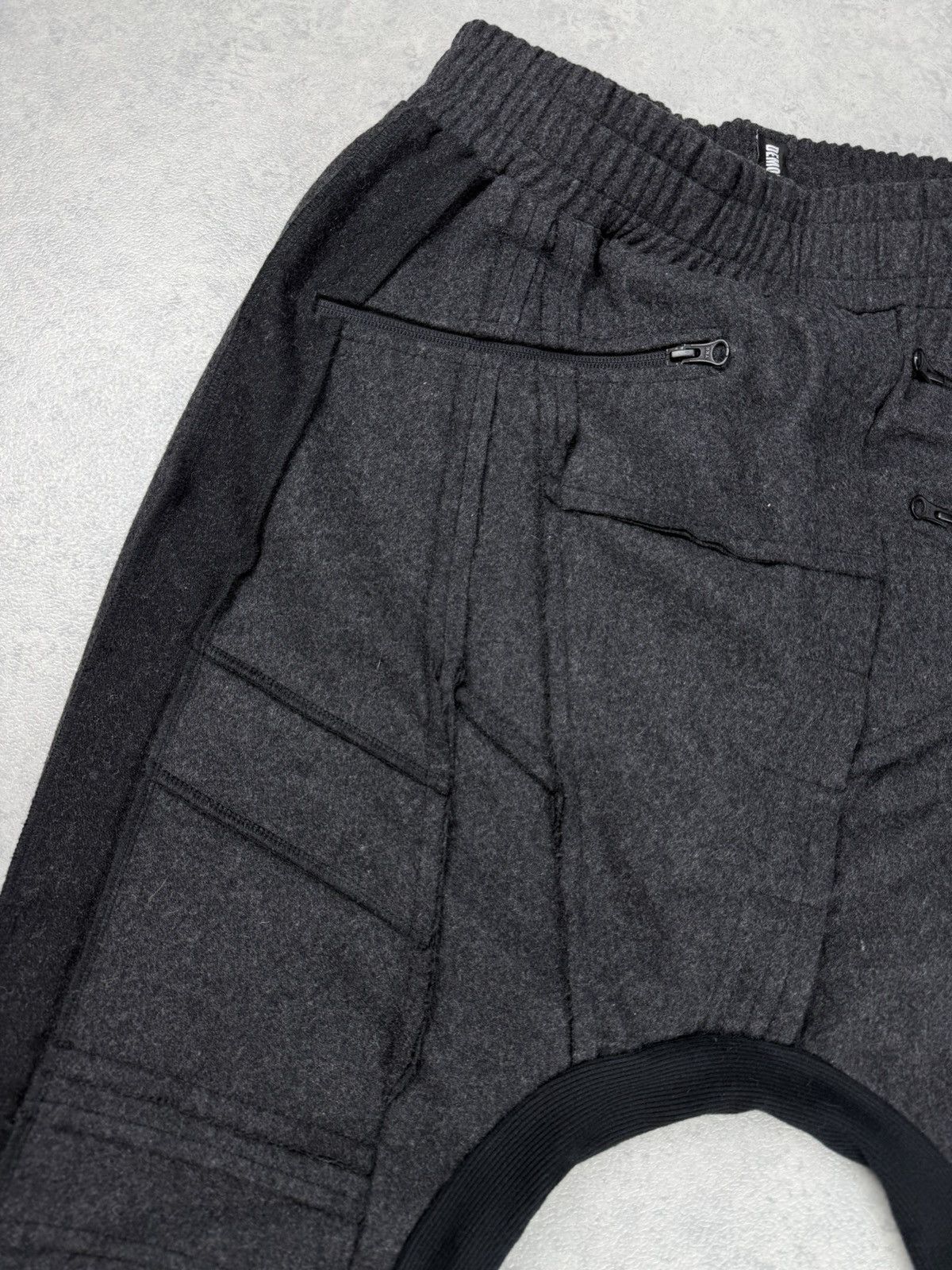 Demobaza Demobaza Wool Drop Crotch Pants Avant-Garde Ninja Size US 32 / EU 48 - 5 Thumbnail