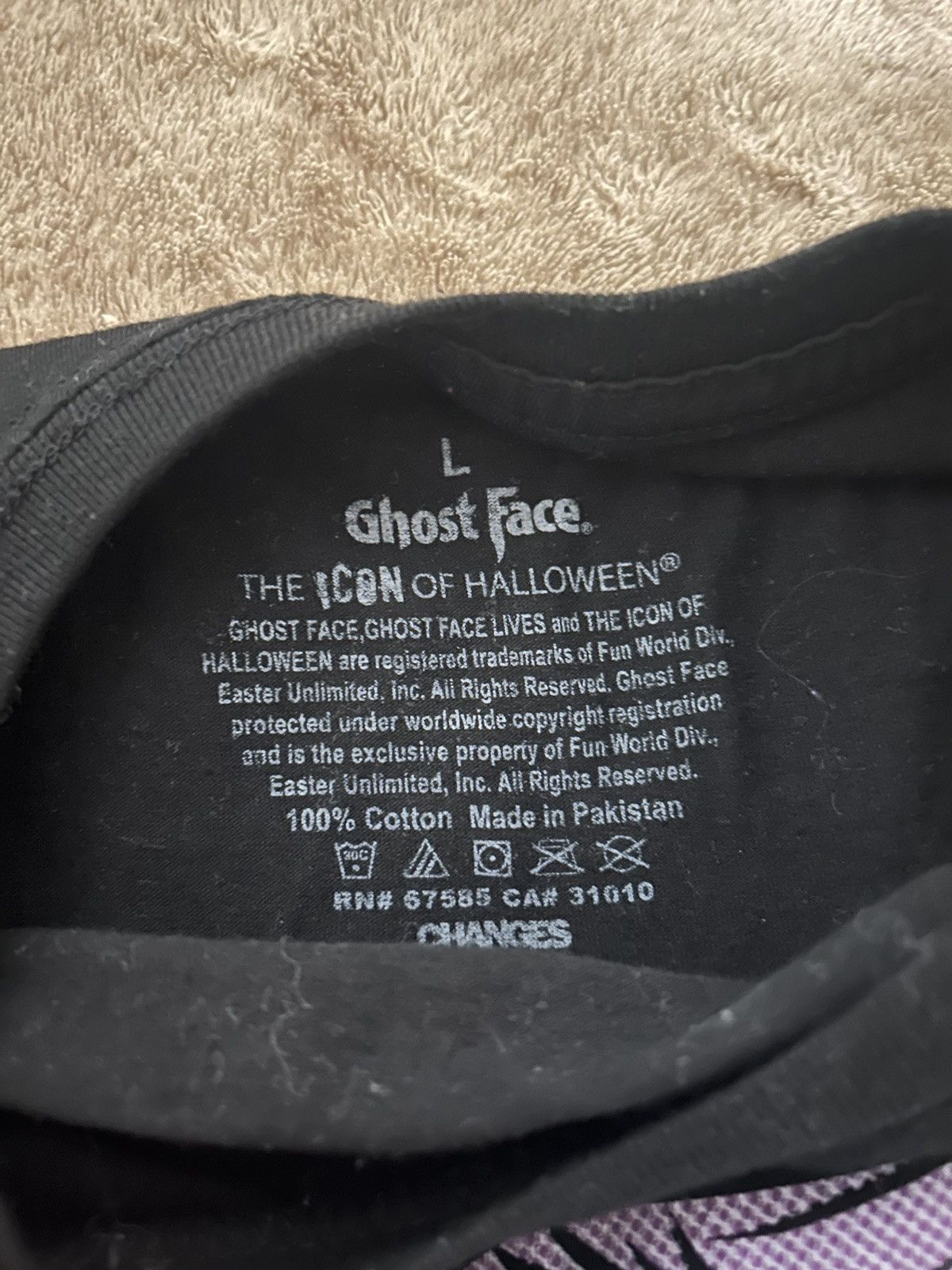 Other Ghost Face Japanese Comic Tee Size US L / EU 52-54 / 3 - 3 Thumbnail