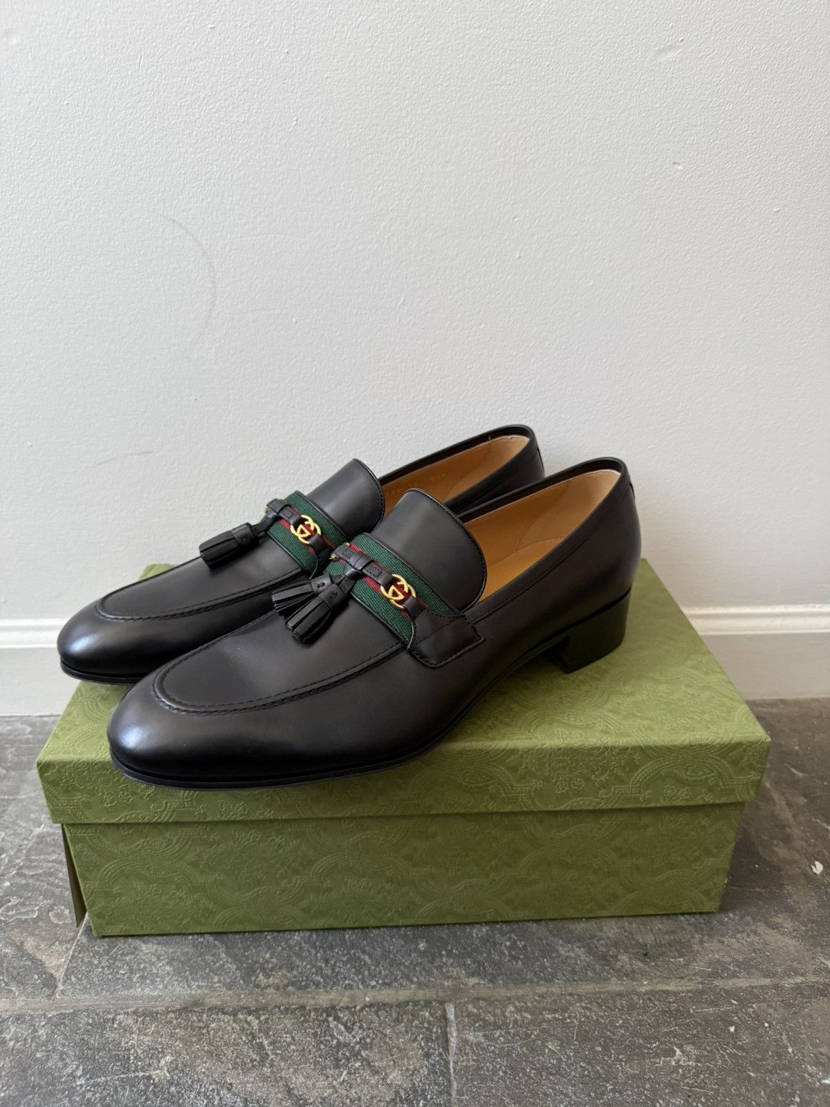 Gucci Gucci Jakarta Tassel Loafers Size US 12 / EU 45 - 4 Thumbnail