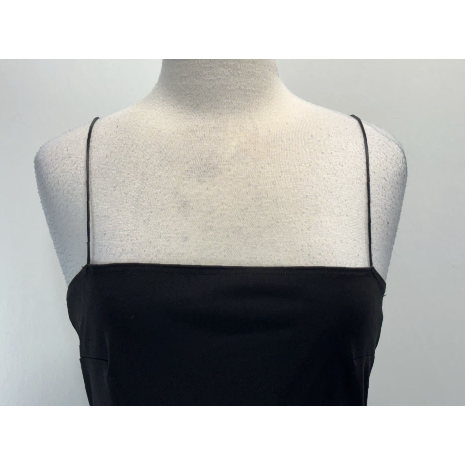 Vintage VINTAGE Rampage Maxi Dress Gown 11 Juniors Black Sleeveless Square Neck Party/Cocktail Formal Wedding Whimsigoth Fairy 3 D Flowers USA Women Shirt? Size L / US 10 / IT 46 - 5 Thumbnail