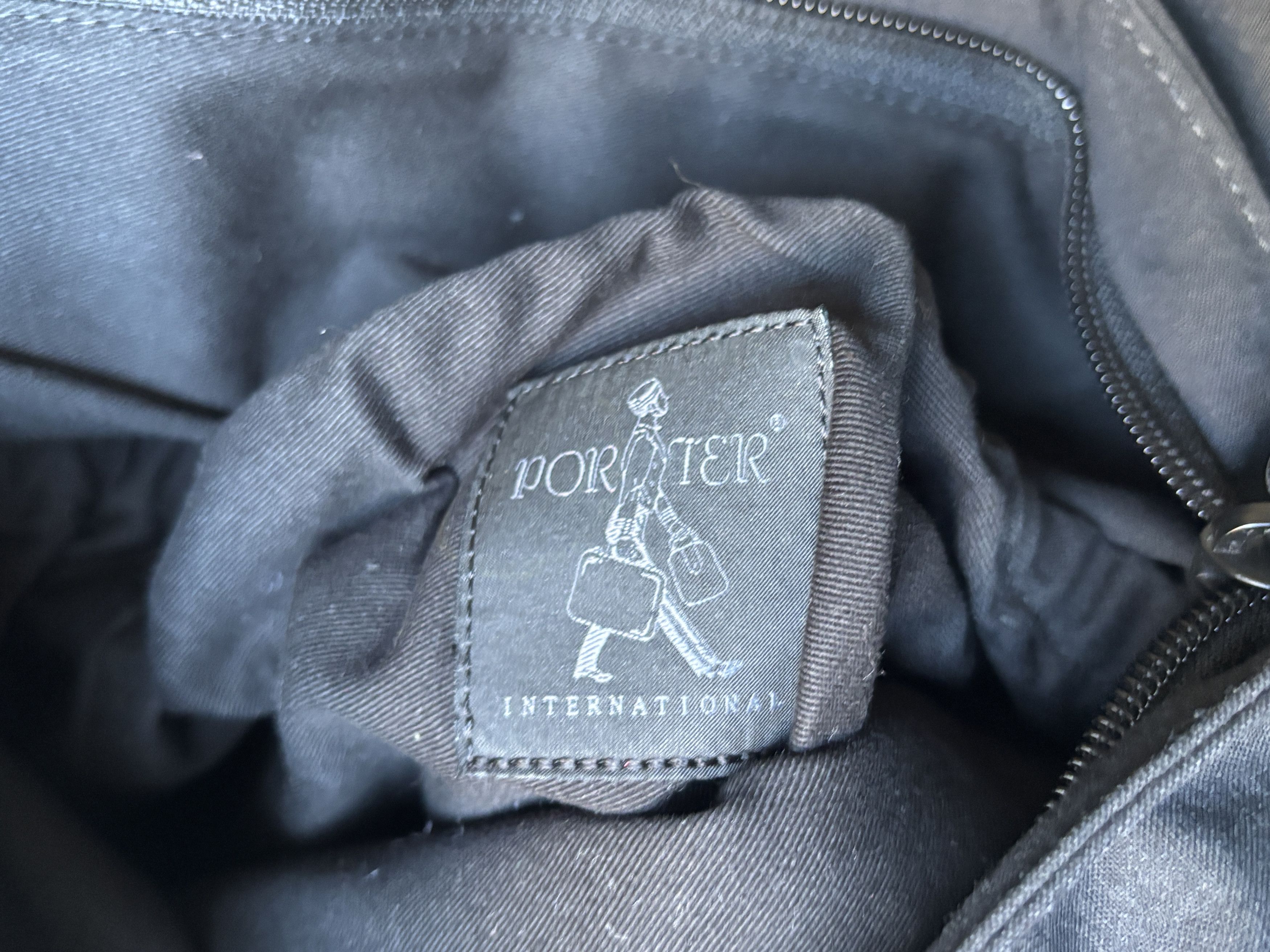 Porter 2 way Hybrid Backpack Tote Bag Leather Trim Rope Handles Size ONE SIZE - 5 Thumbnail