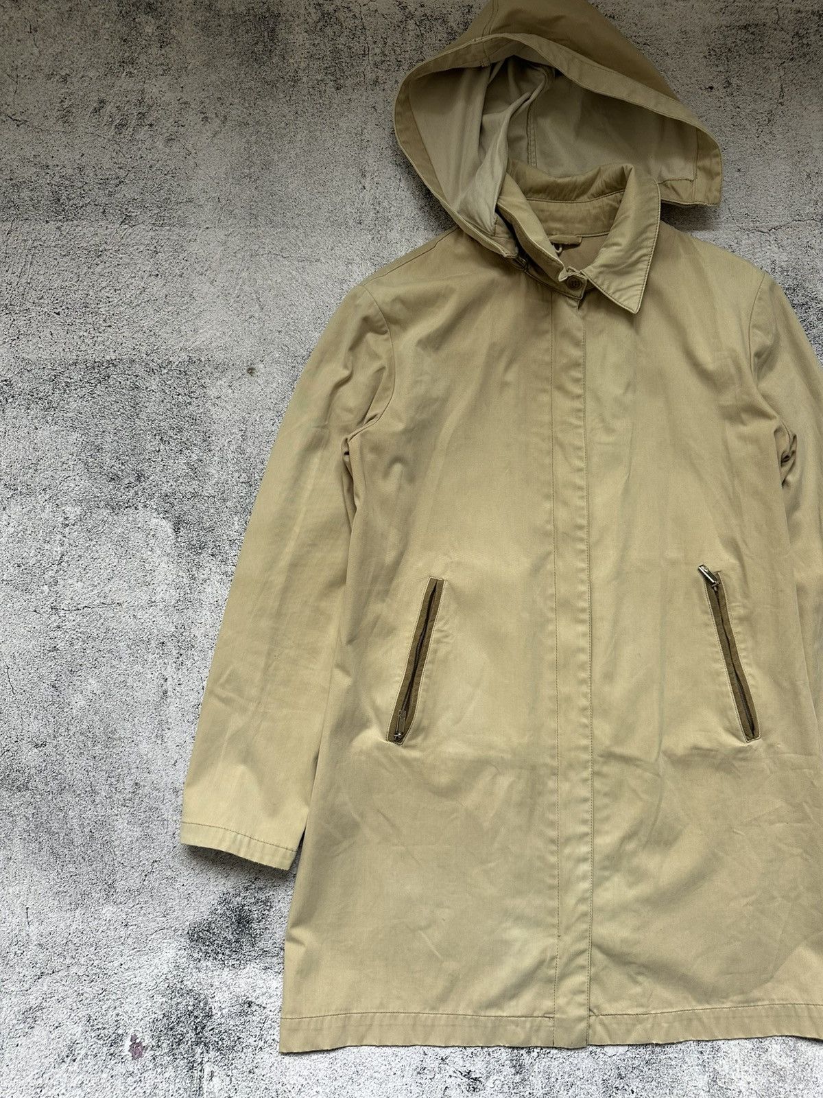 Moncler Moncler Zip Hooded Light Coat Size M / US 6-8 / IT 42-44 - 3 Thumbnail