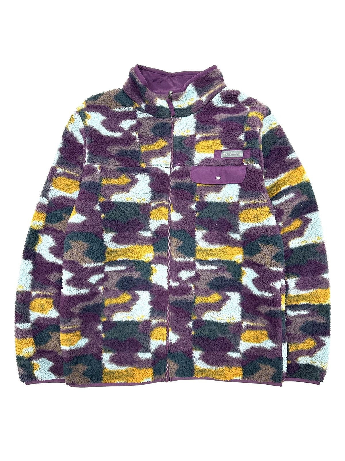 Columbia Columbia Mountain Side FullZip Fleece Jacket Camo Multicolor Size US L / EU 52-54 / 3 - 2 Thumbnail